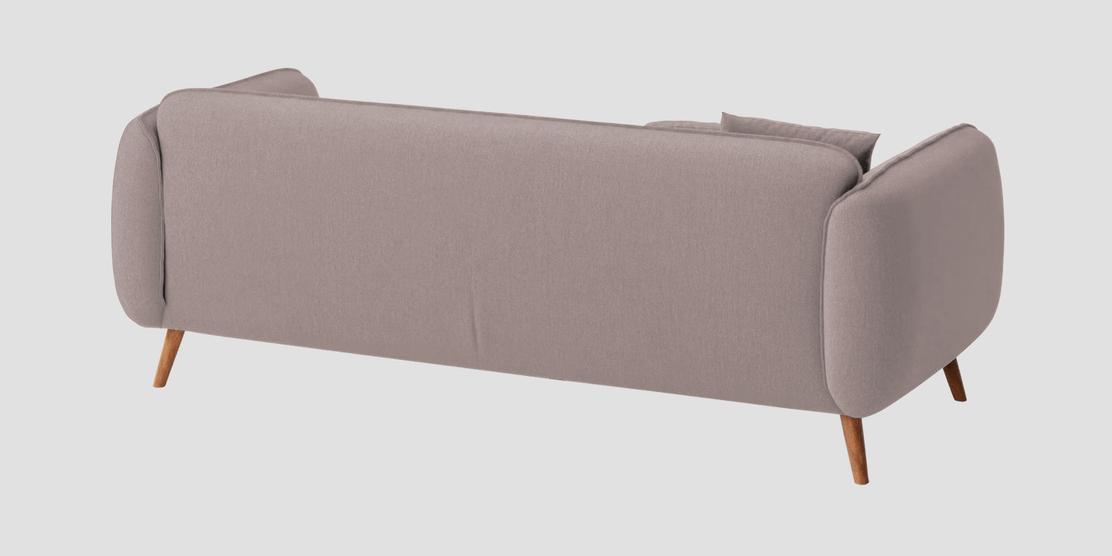 Zia Fabric 3 Seater Sofa In Almond Beige Colour