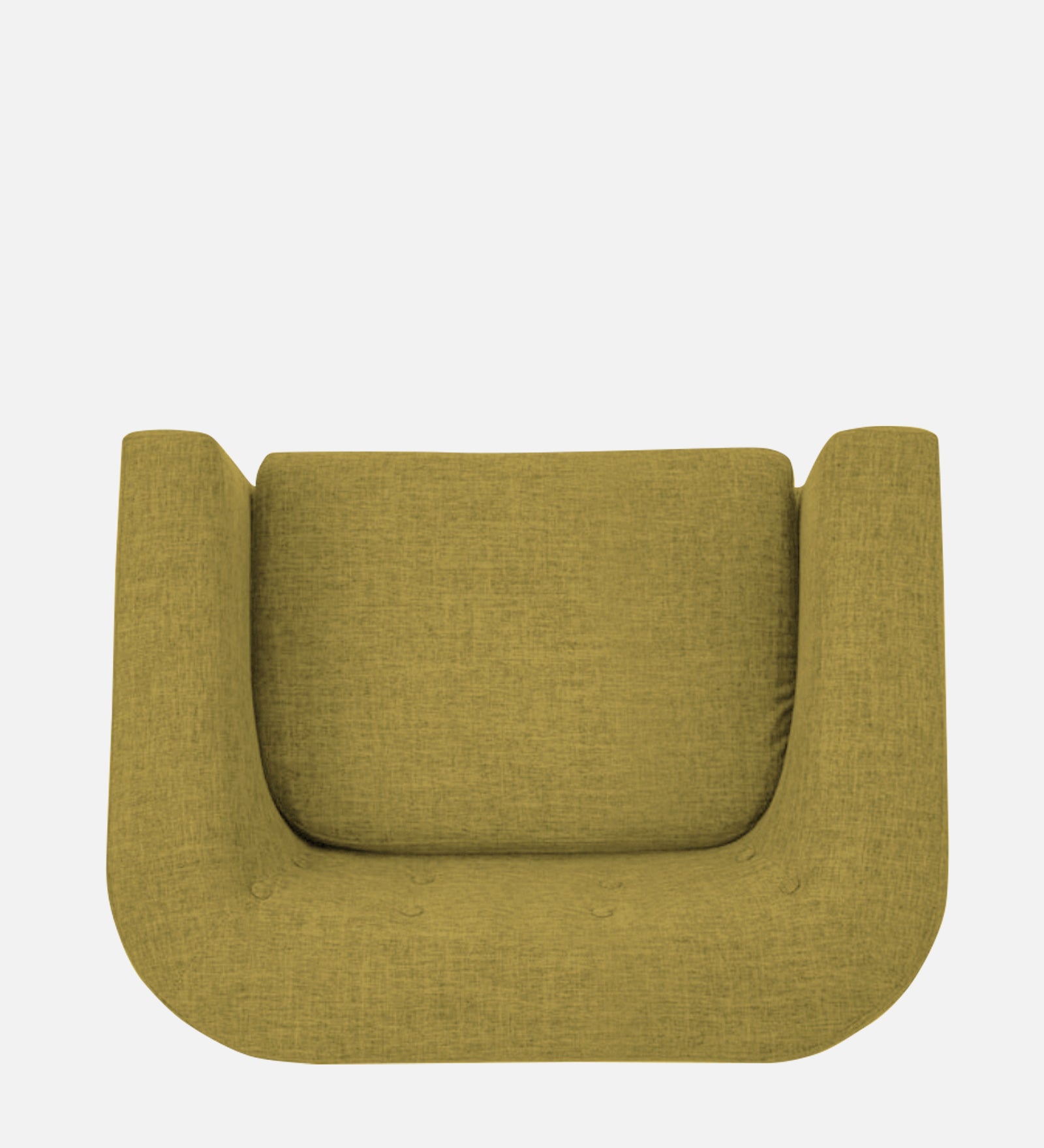 Casper Fabric 1 Seater Sofa In Parrot Green Colour - Febonic Living