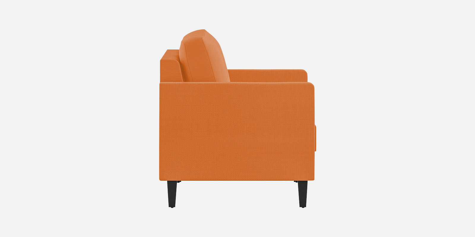 Nori Fabric 2 Seater Sofa In Dark Orange Colour - Febonic Living