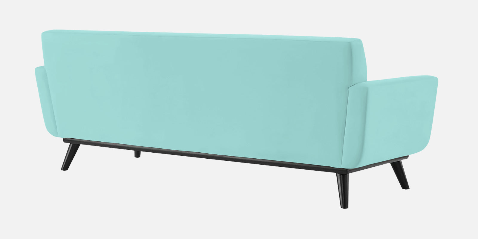 Tucker Velvet 3 Seater Sofa In Barmunda Aqua Colour - Febonic Living