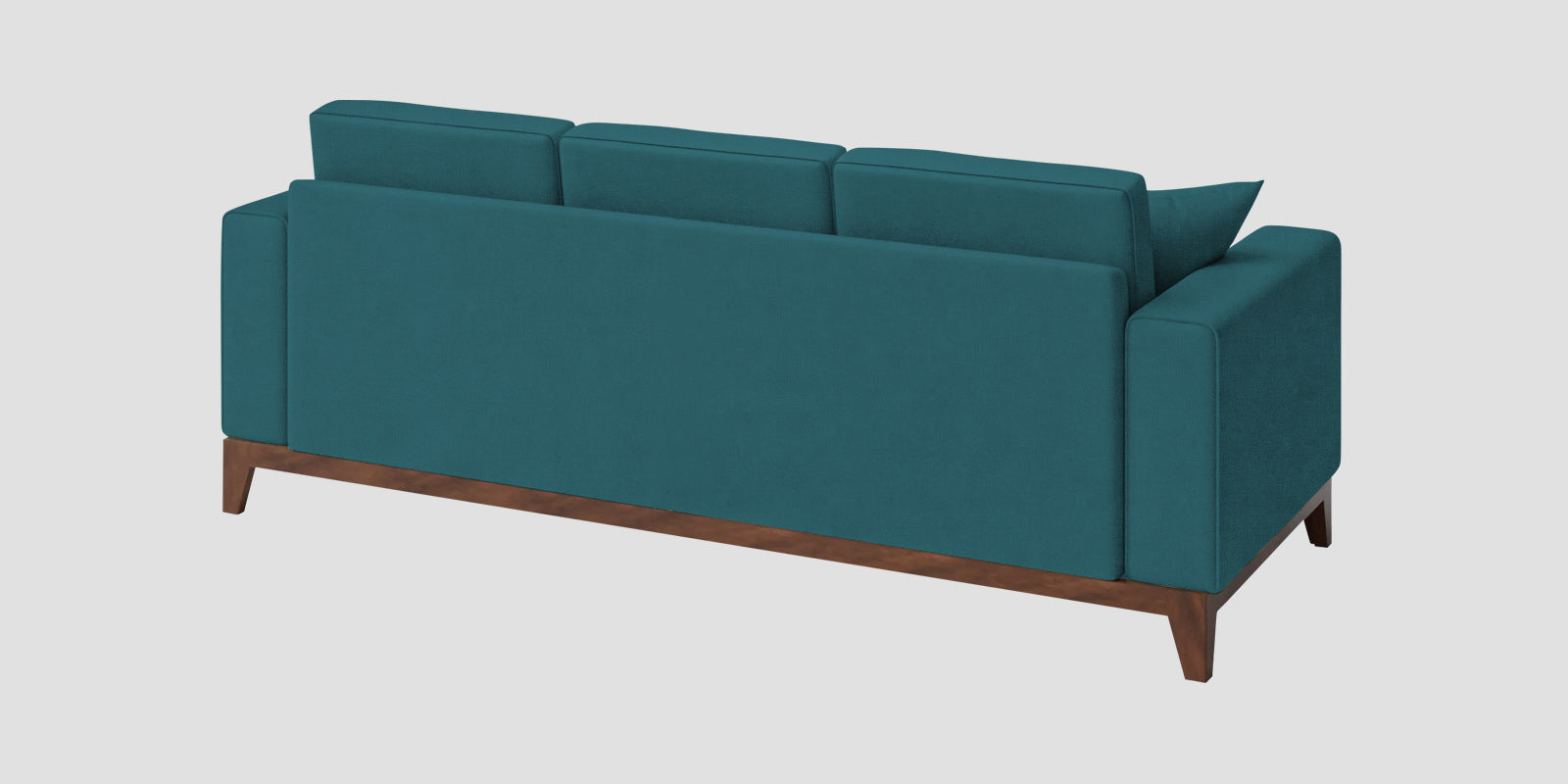 Luca Fabric 3 Seater Sofa In Water Blue Colour - Febonic Living