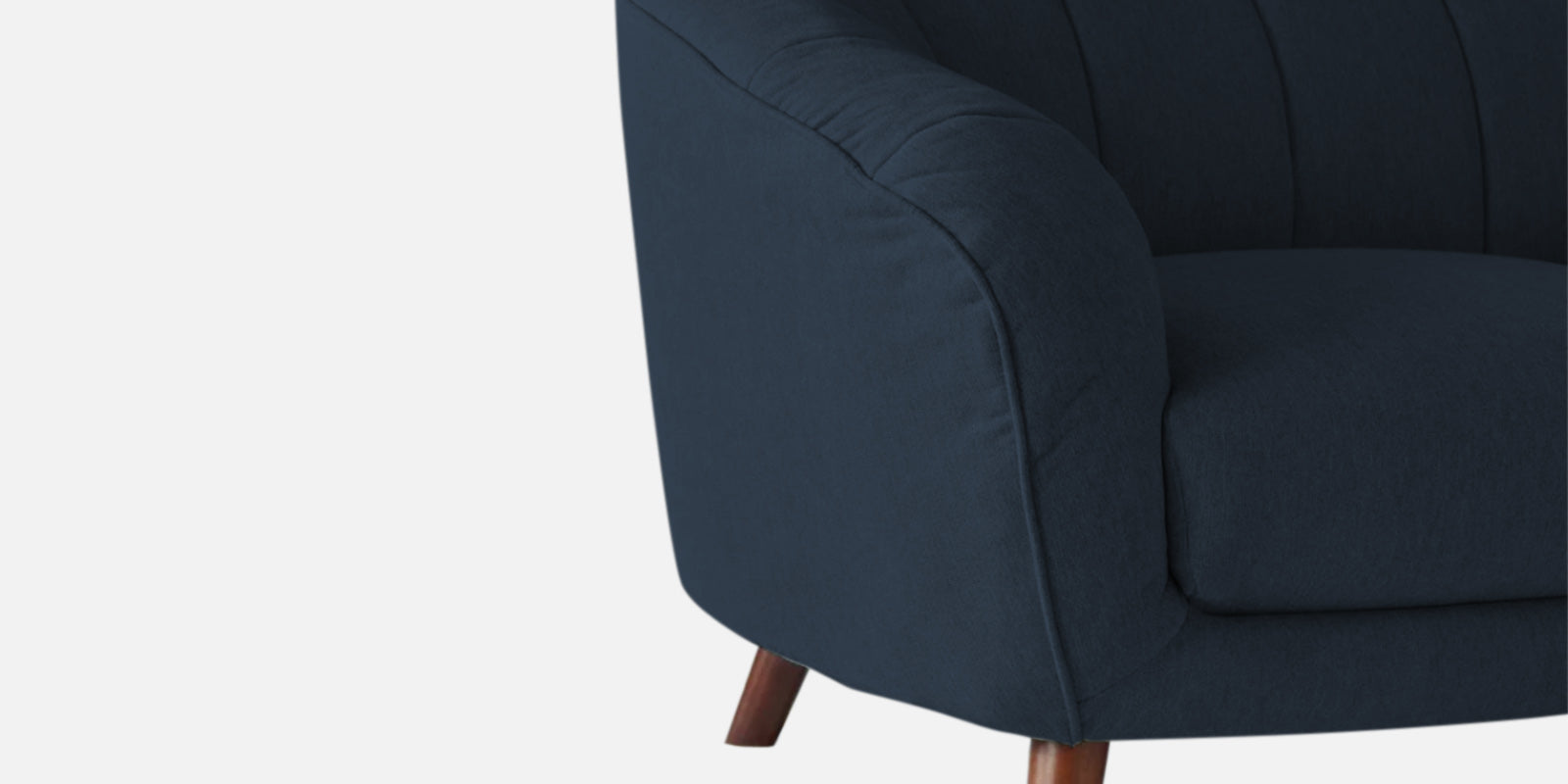 Benjamin Fabric 3 Seater Sofa In Denim Blue Colour - Febonic Living