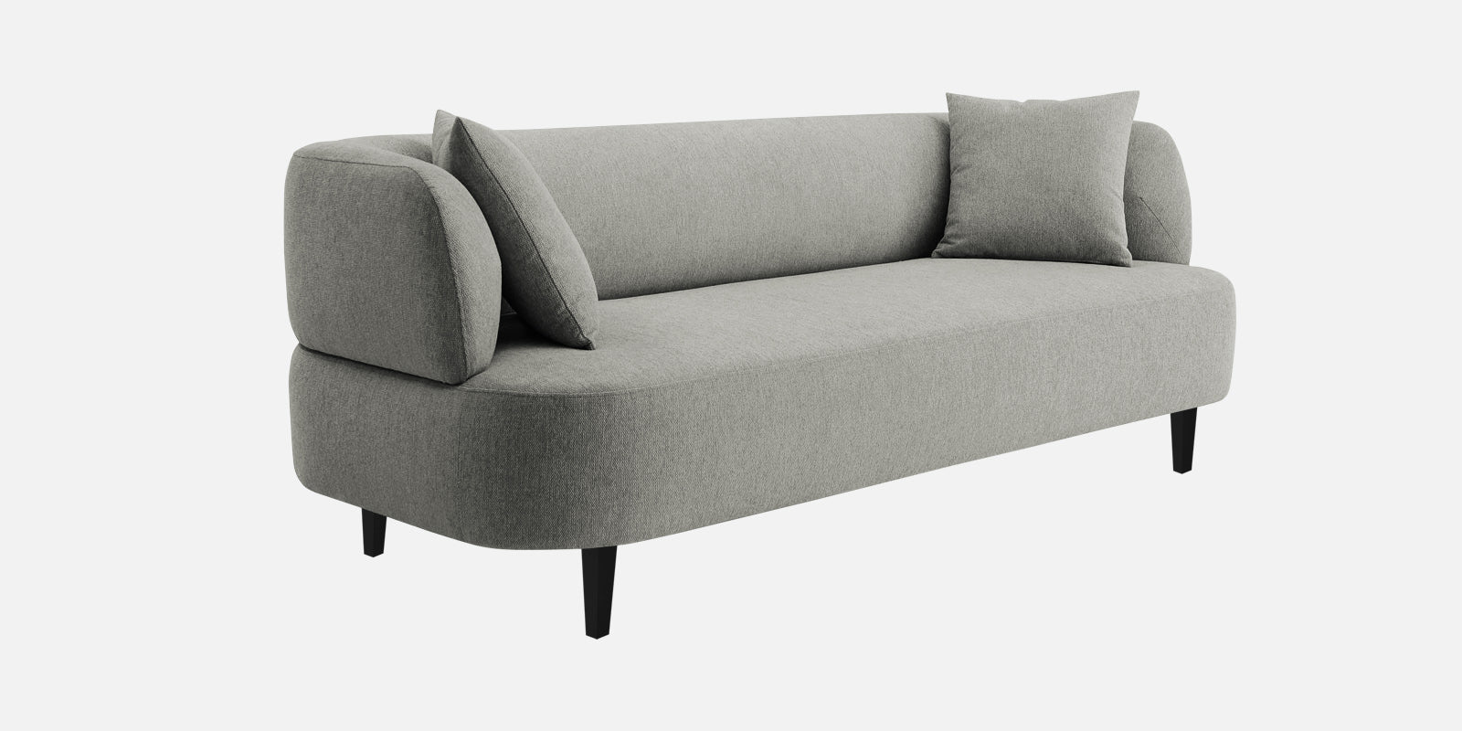 Carson Fabric 3 Seater Sofa In Turtle Green Colour - Febonic Living