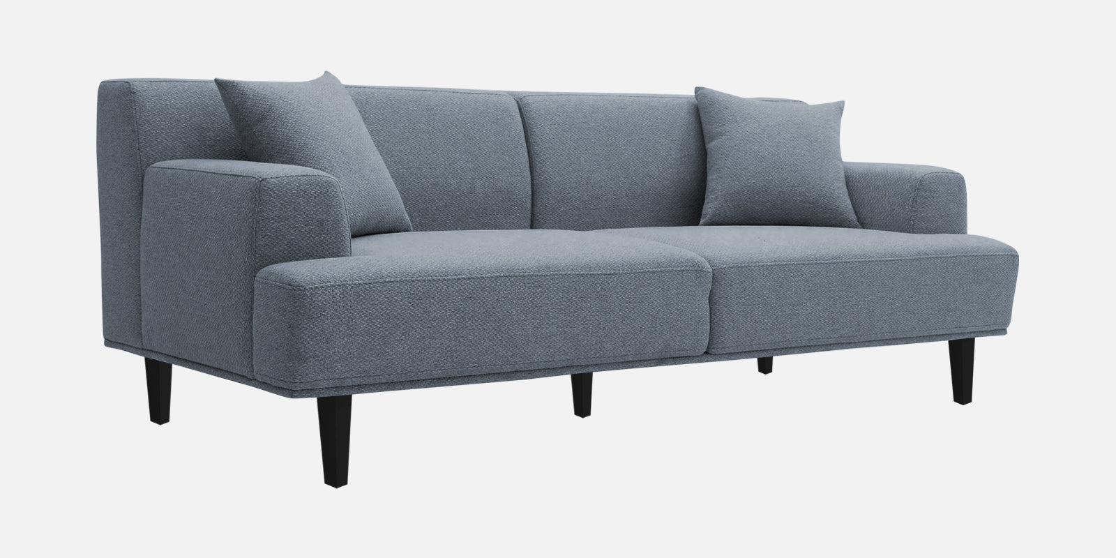 Cobby Fabric 3 Seater Sofa In Indigo Blue Colour - Febonic Living