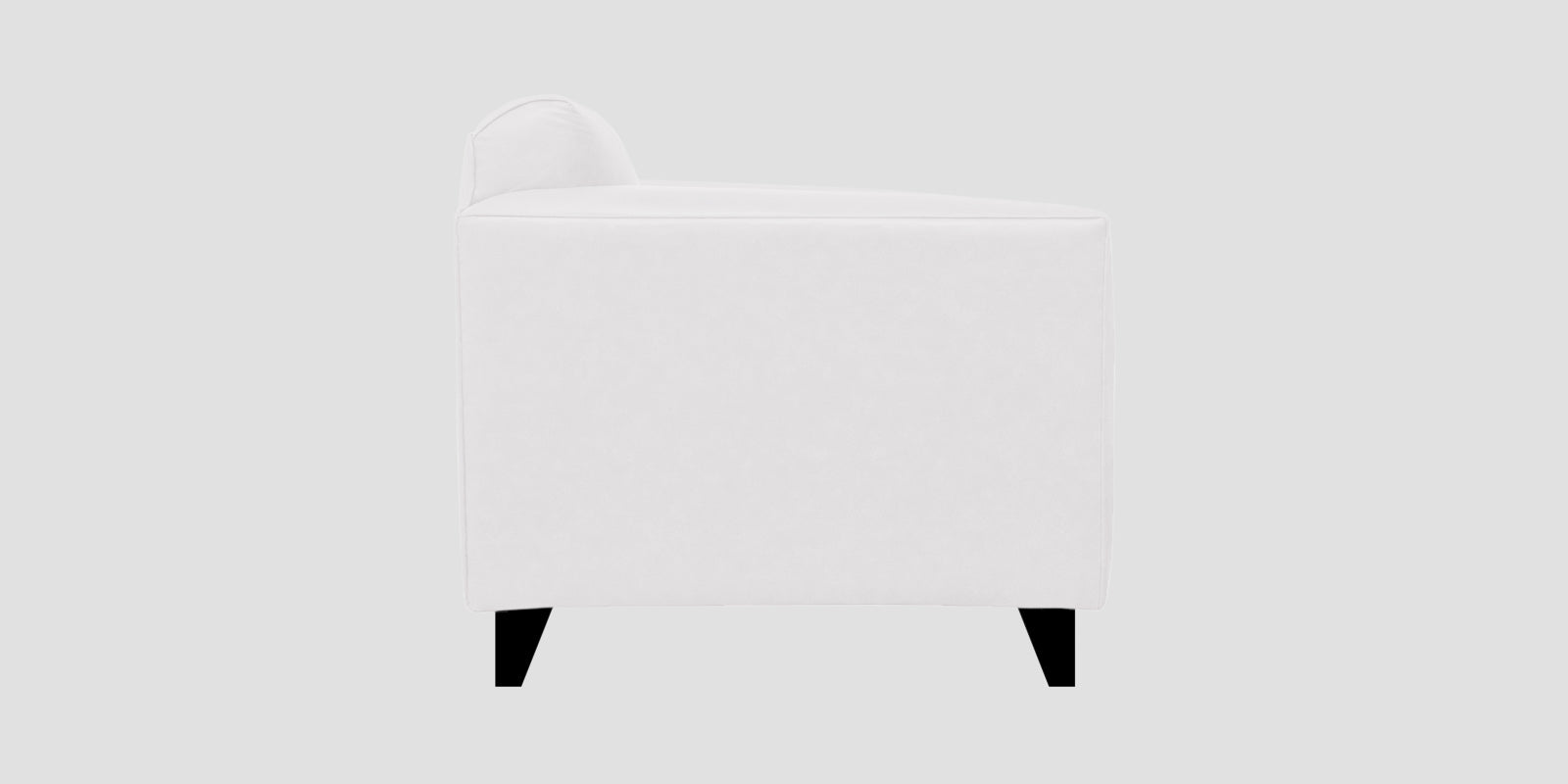 Convi Leatherette 3 Seater Sofa In Cream White Colour - Febonic Living