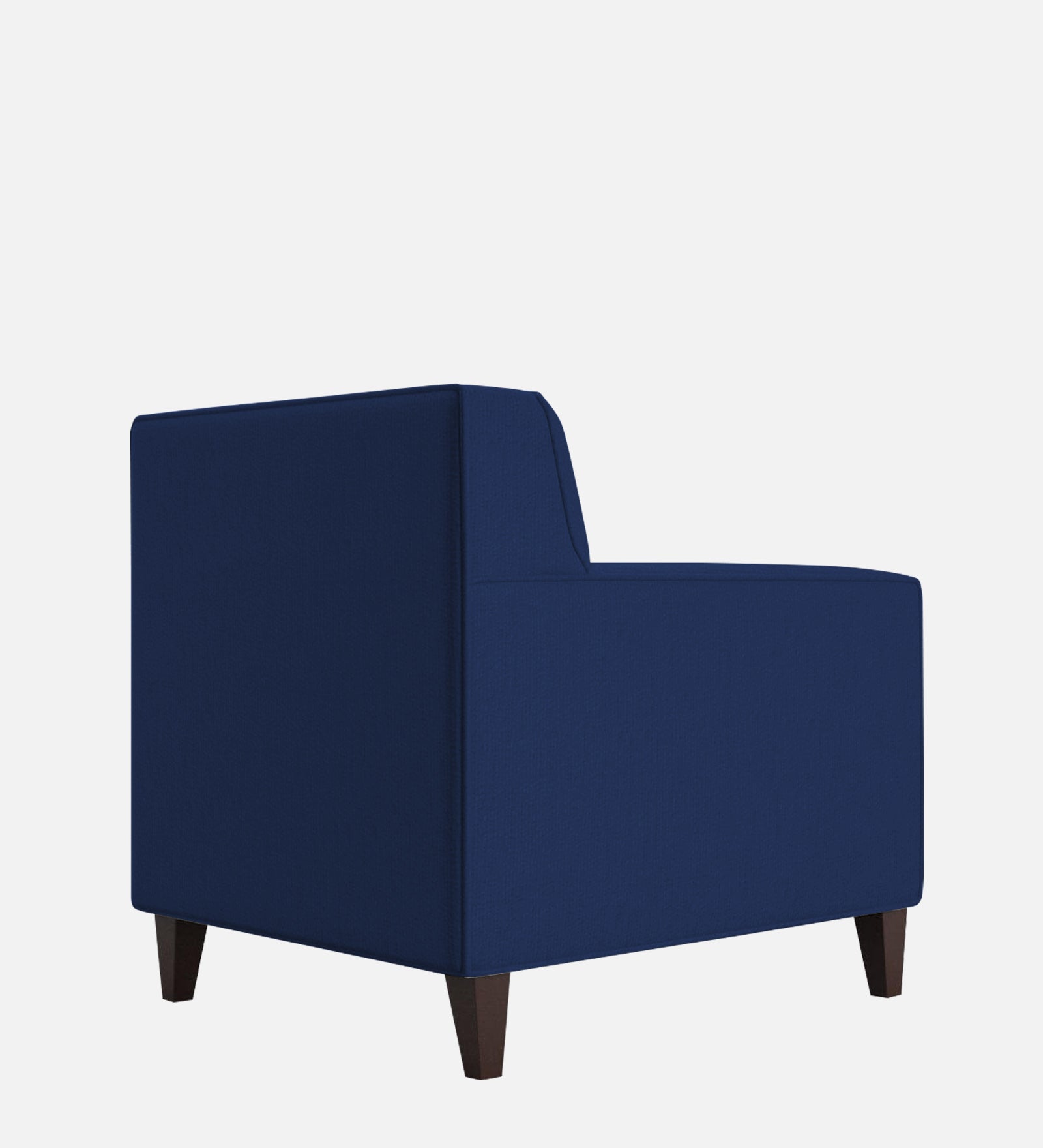 Miller Fabric 1 Seater Sofa In Royal Blue Colour - Febonic Living