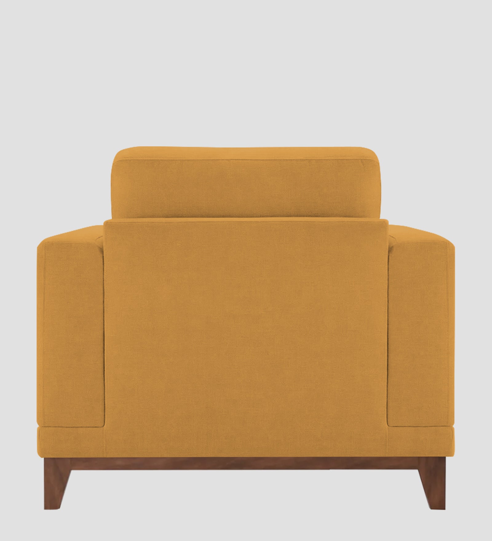 Esha Fabric 1 Seater Sofa In Corn Yellow Colour - Febonic Living