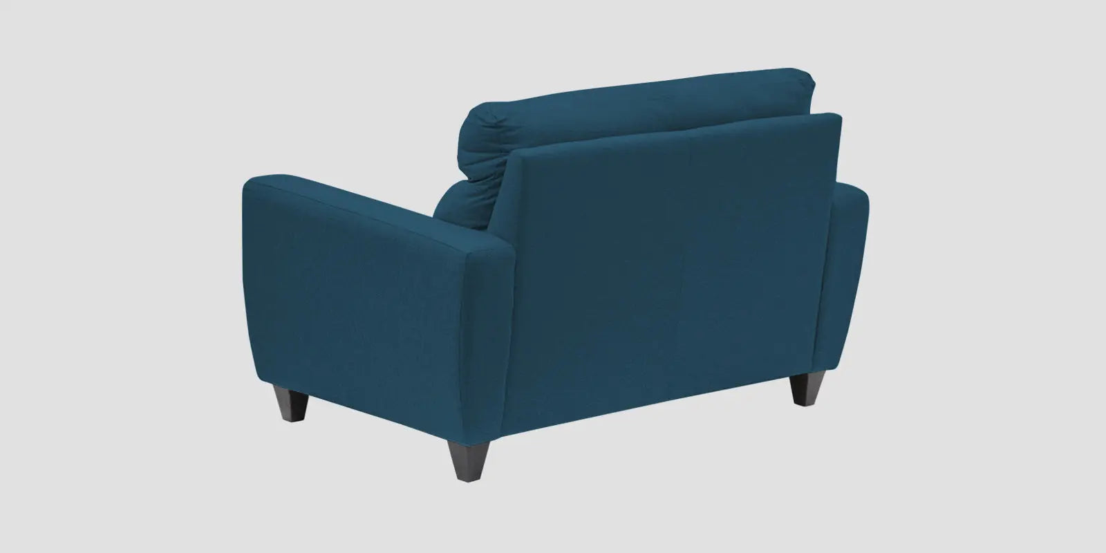 Burban Fabric 2 Seater Sofa In Eclipse Blue Colour Febonic Living