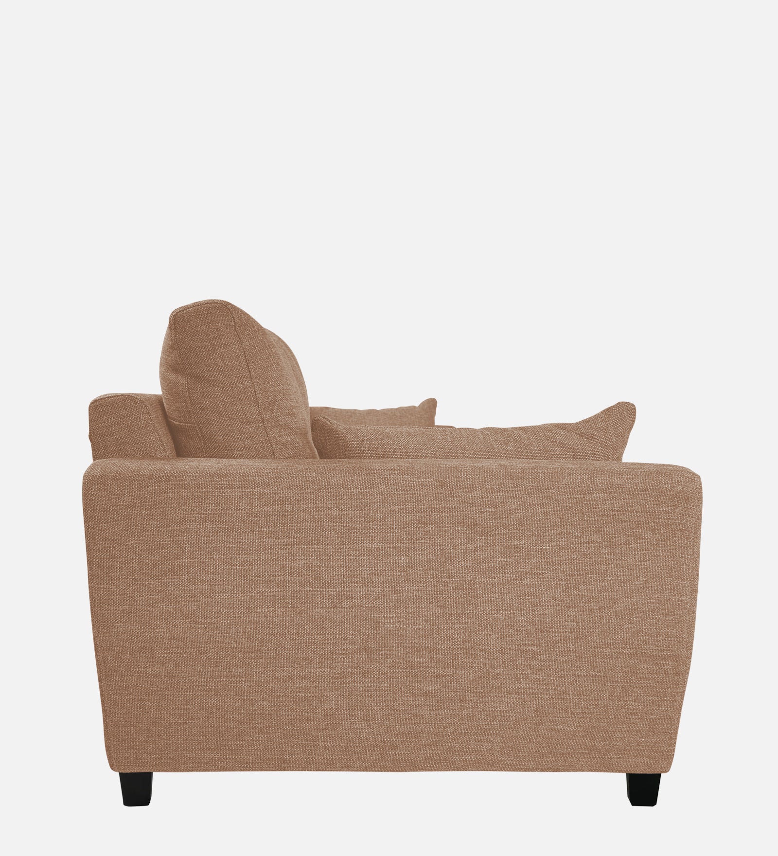 Mario Fabric 1 Seater Sofa In Cosmic Beige Colour - Febonic Living