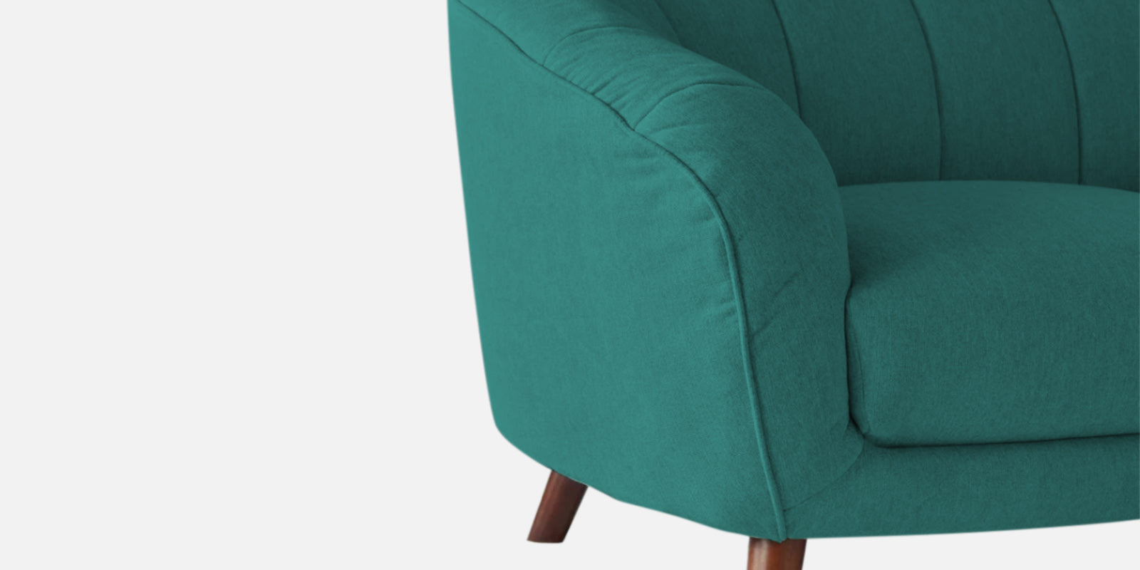 Benjamin Fabric 2 Seater Sofa In Sea Green Colour - Febonic Living