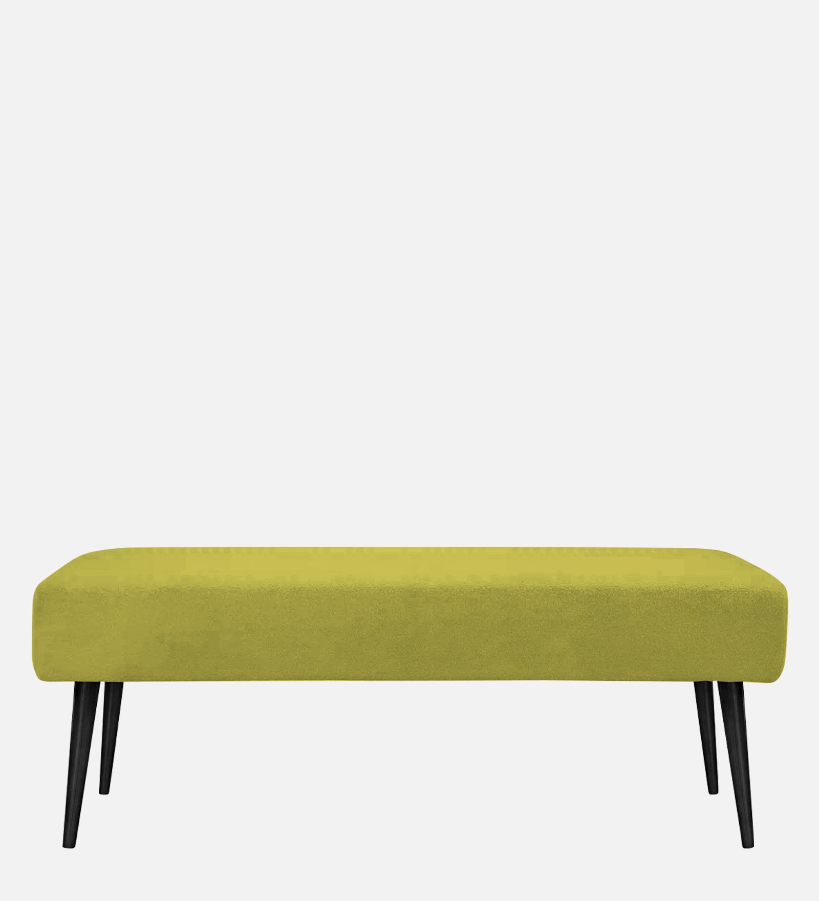 Orbit Fabric Bench In Parrot Green Colour - Febonic Living
