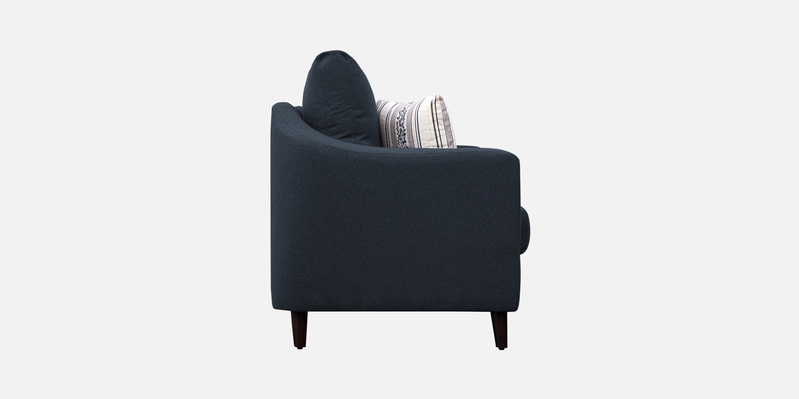 Kevin Fabric 2 Seater Sofa In Denim Blue Colour - Febonic Living