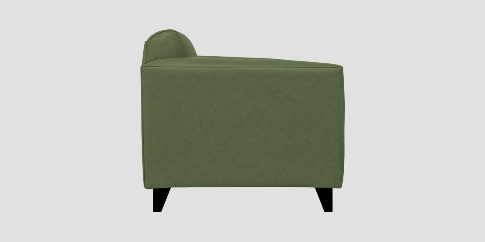 Convi Leatherette 3 Seater Sofa in Moss Green Colour