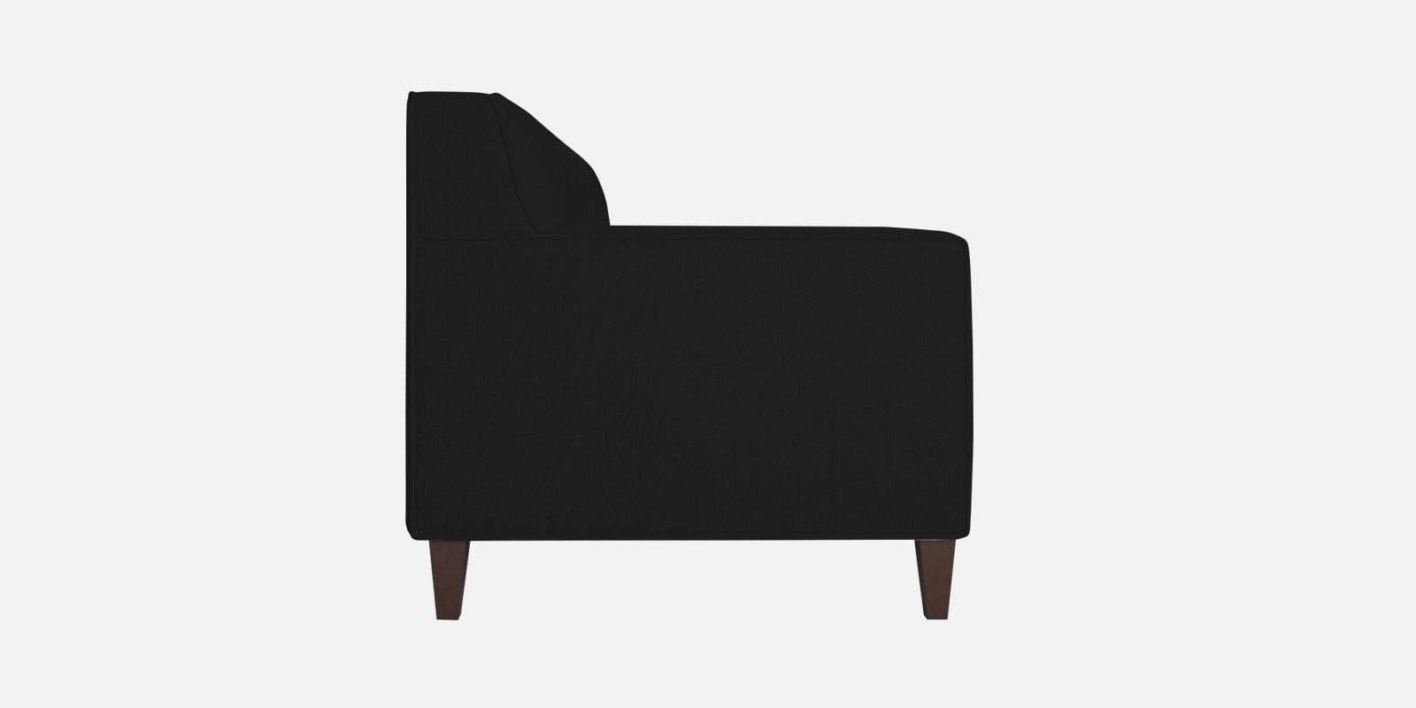 Miller Fabric 2 Seater Sofa In Zed Black Colour - Febonic Living