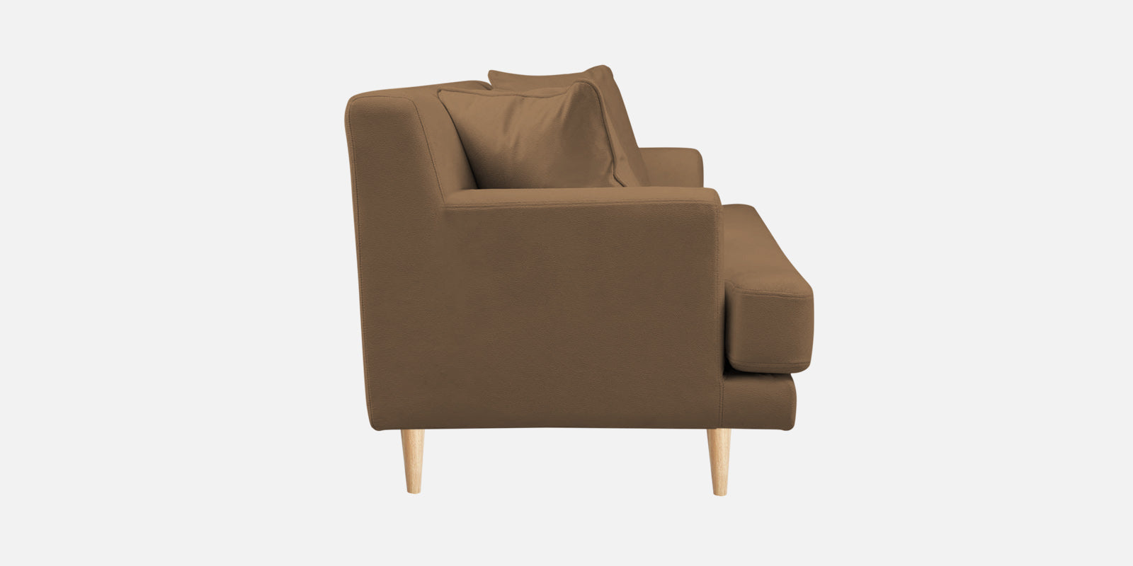 Woody Fabric 2 Seater Sofa In Dusty peach Colour - Febonic Living
