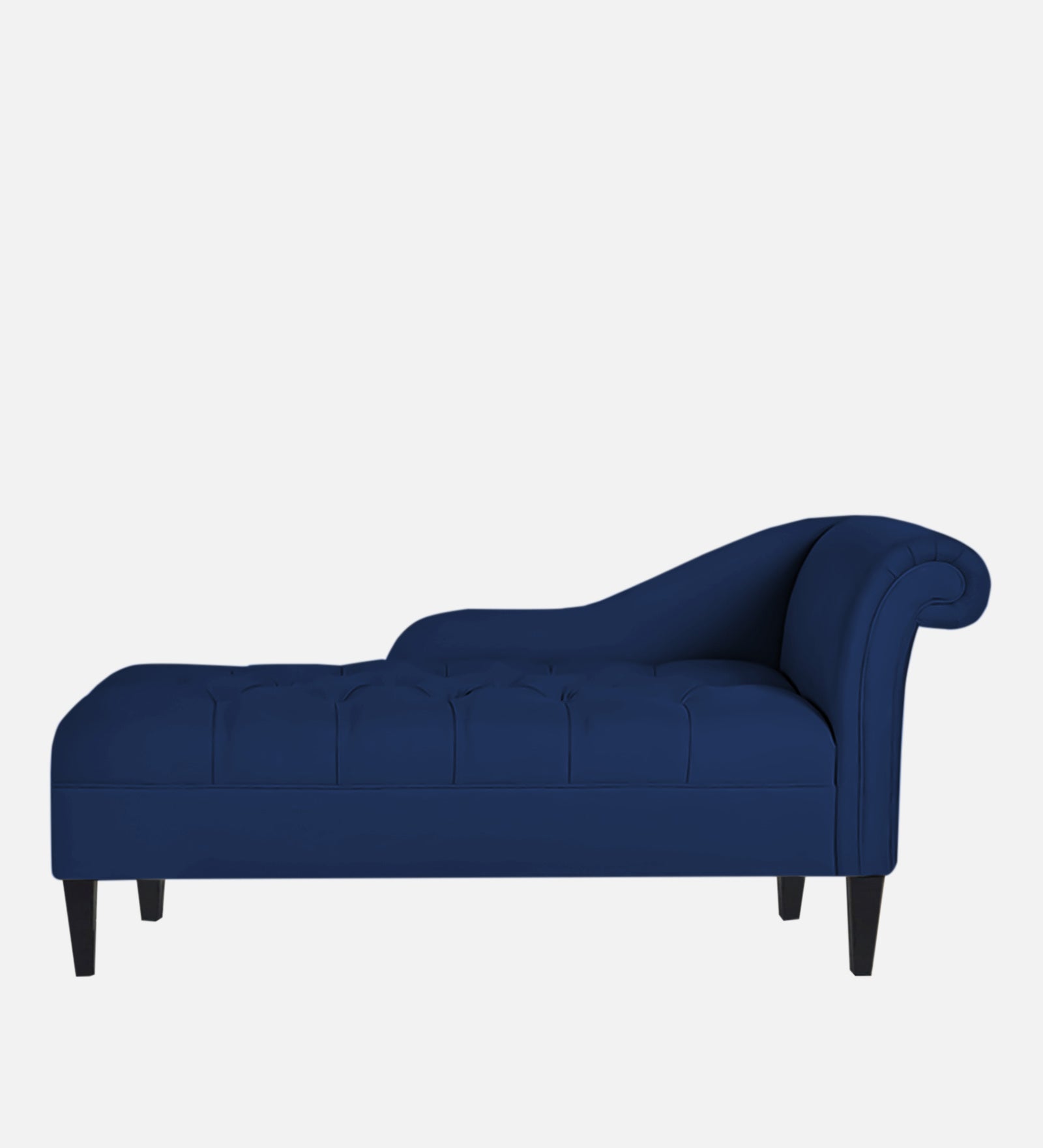 Adria Fabric LHS Chaise Lounger In Royal Blue Colour - Febonic Living