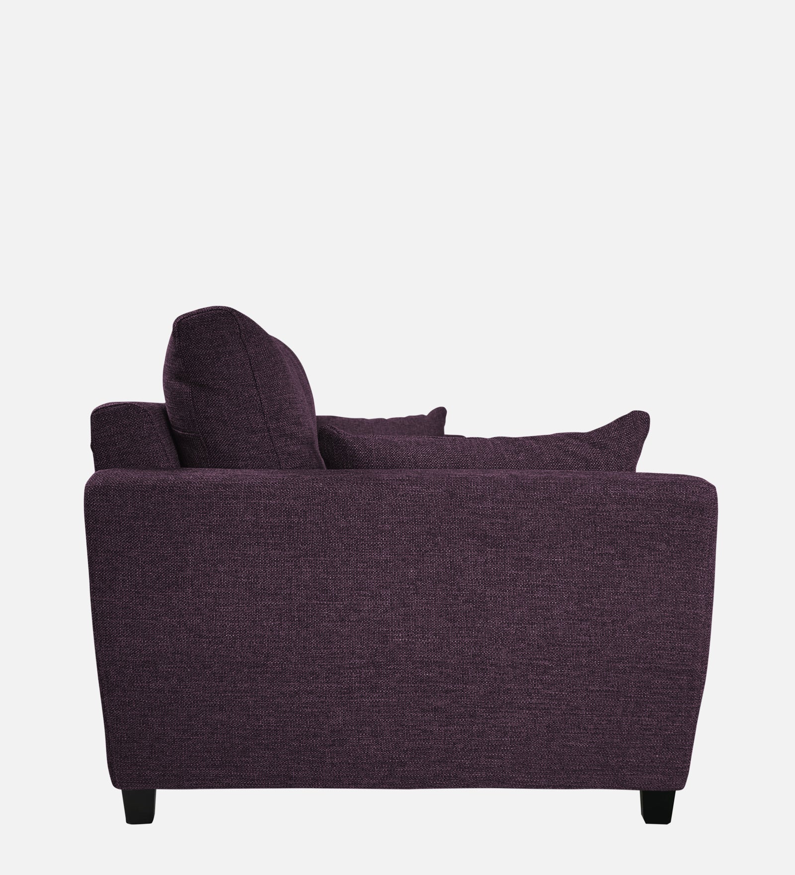 Mario Fabric 1 Seater Sofa In Greek Purple Colour - Febonic Living