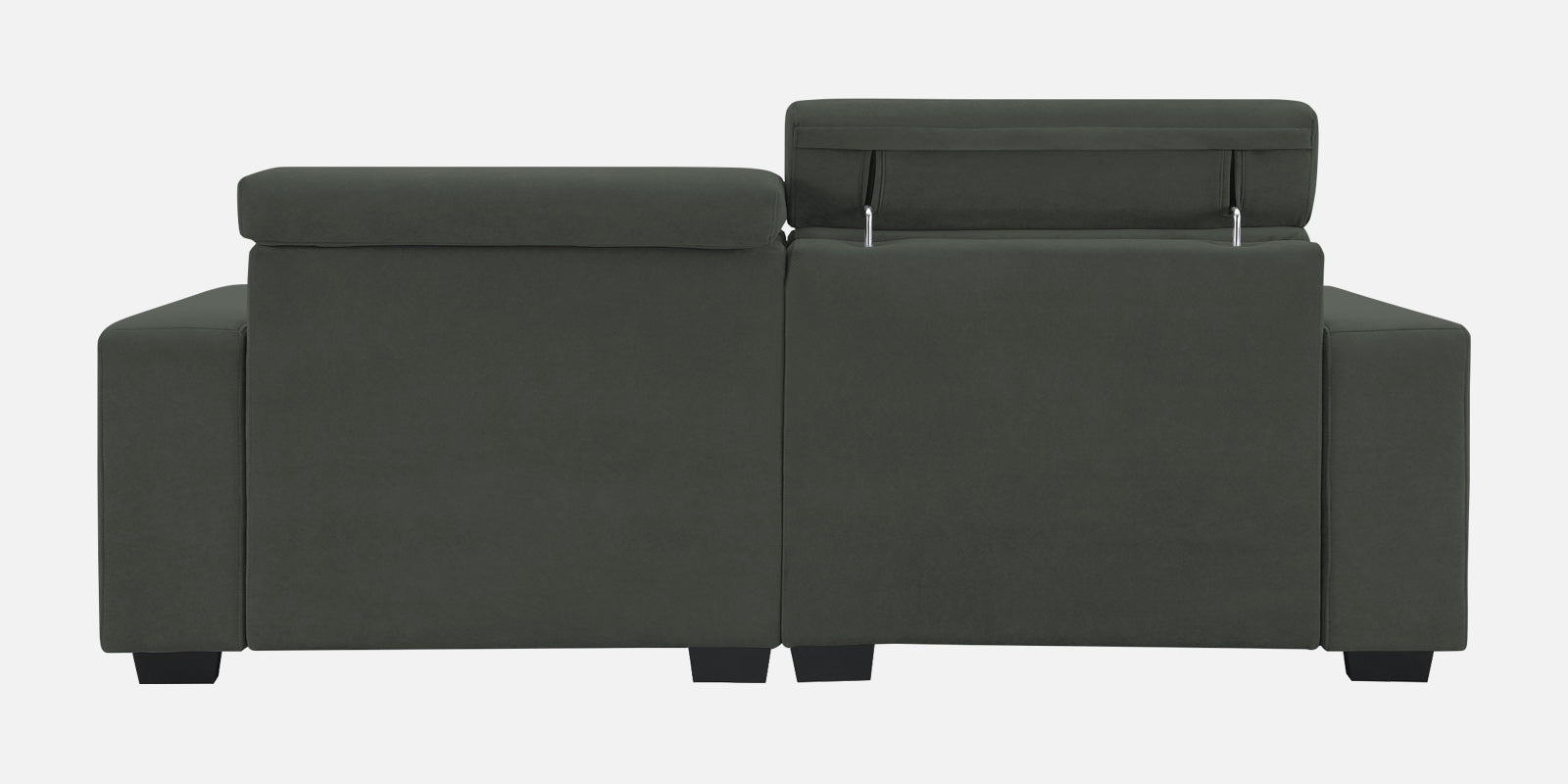Hiro Fabric 2 Seater Sofa In I-Land Green Colour - Febonic Living