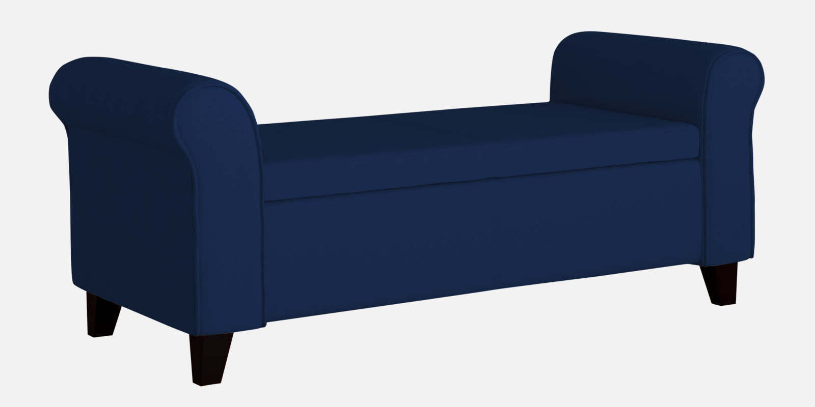 Molo Fabric 3 Seater Recamier In Royal Blue Colour With Storage - Febonic Living