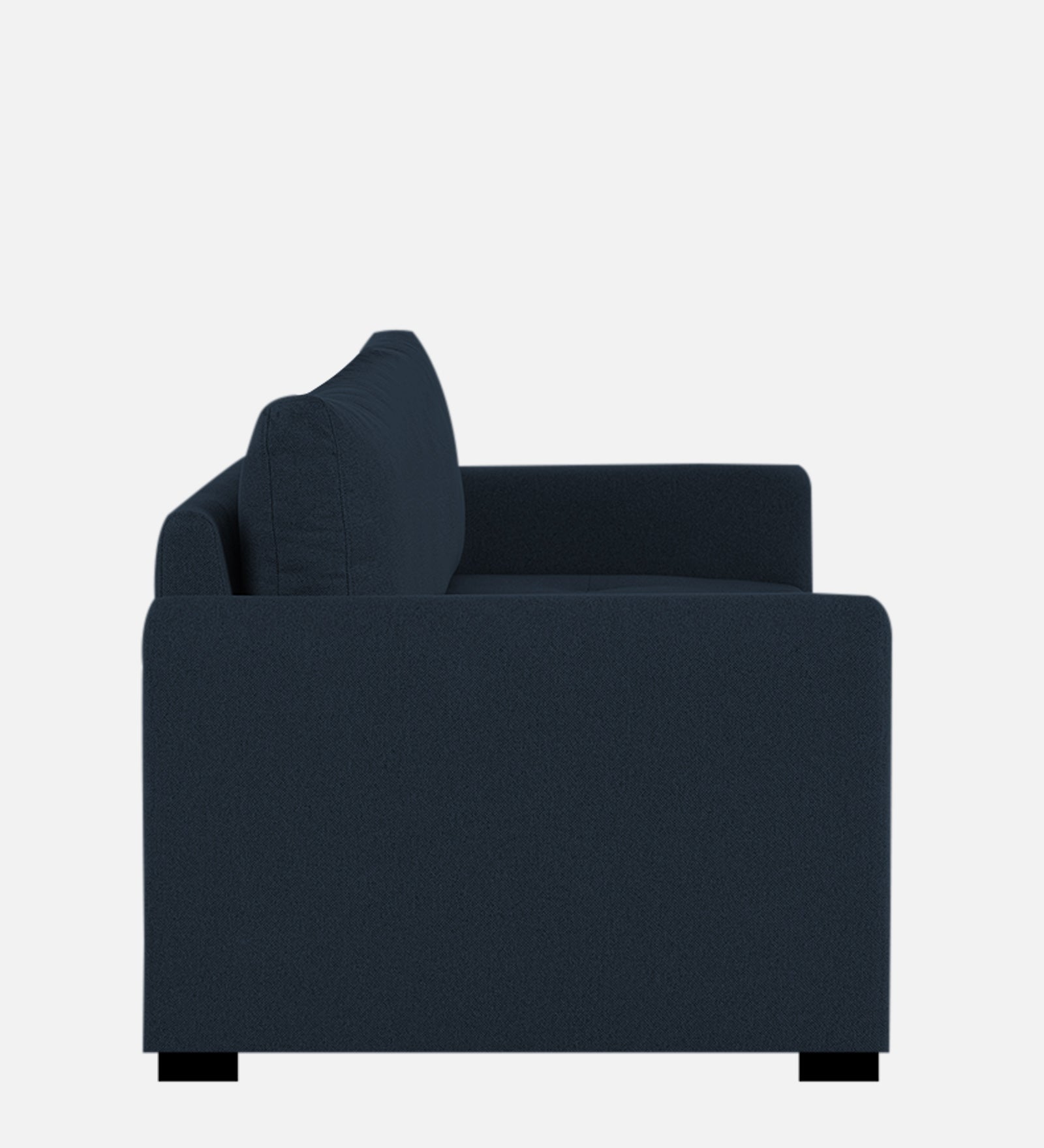 Sigma Fabric 1 Seater Sofa In Denim Blue Colour - Febonic Living