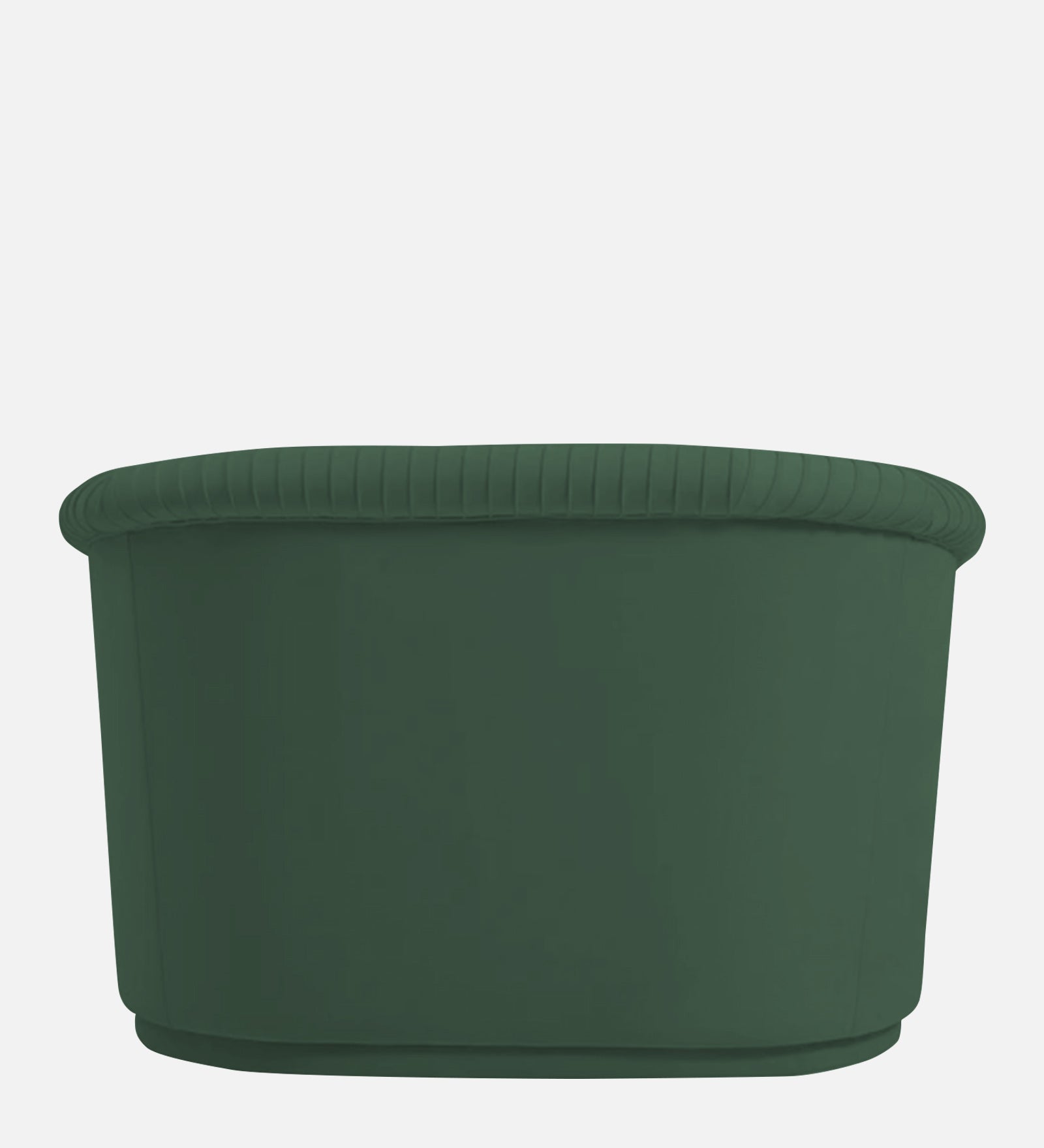 Yara Velvet Fabric 1 Seater Sofa In Amazon Green Colour - Febonic Living