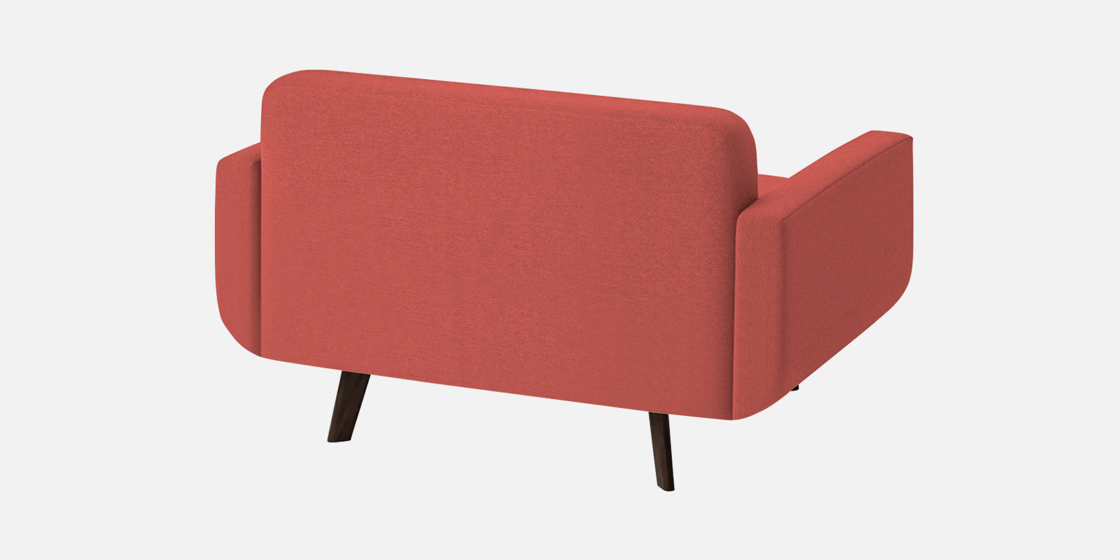 Marsela Fabric 2 Seater Sofa In Salmon Pink Colour - Febonic Living