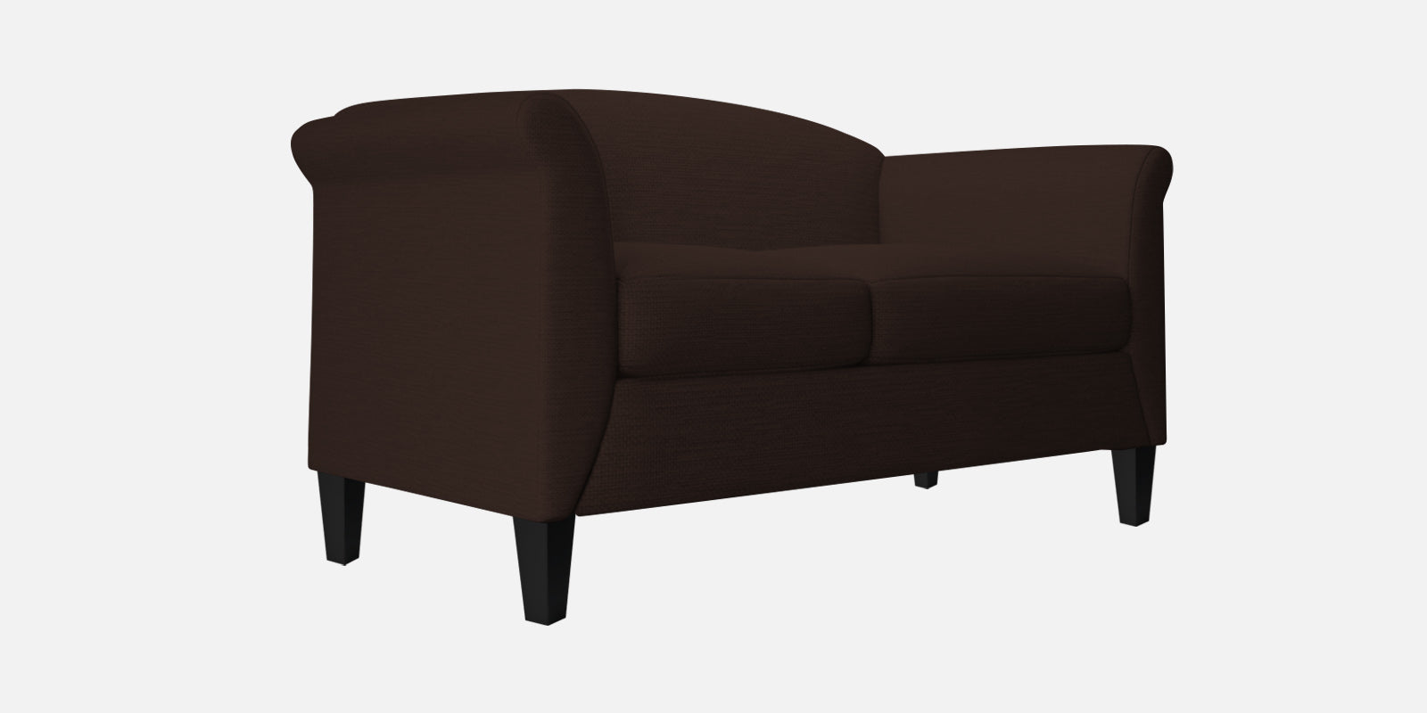 Kimber Fabric 2 Seater Sofa In Coffee Brown Colour - Febonic Living