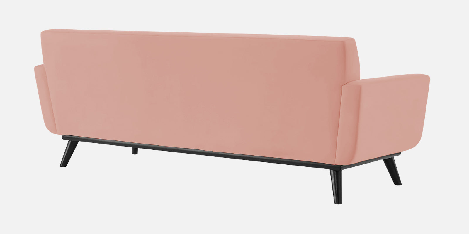 Tucker Velvet 3 Seater Sofa In Blush Pink Colour - Febonic Living