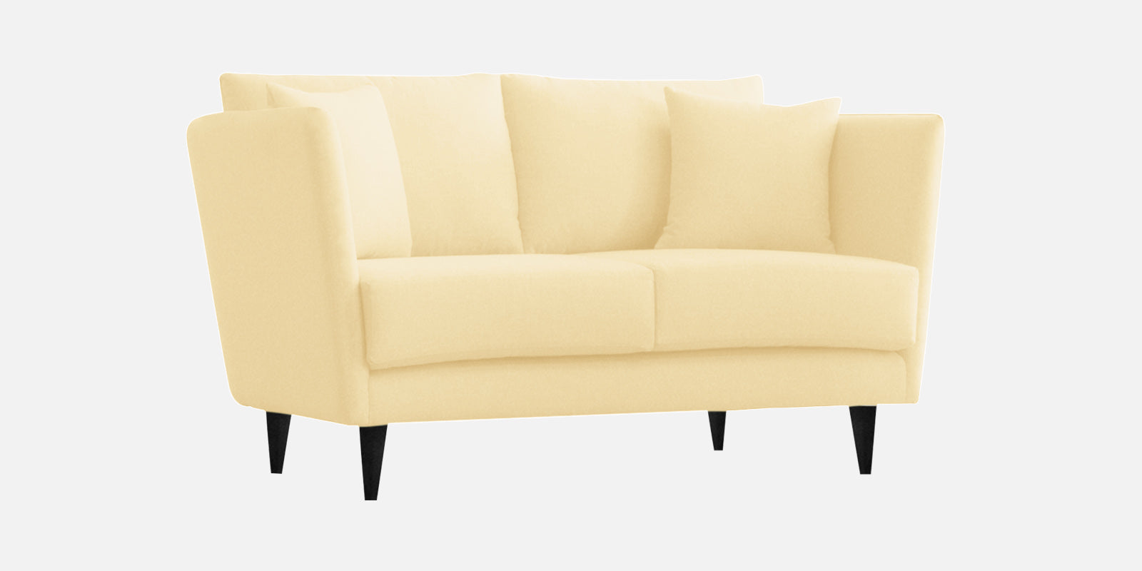 Norway Velvet 2 Seater Sofa In Sandy Beige Colour - Febonic Living