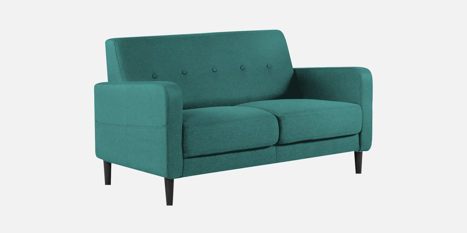 Marq Fabric 2 Seater Sofa In Sea Green Colour - Febonic Living
