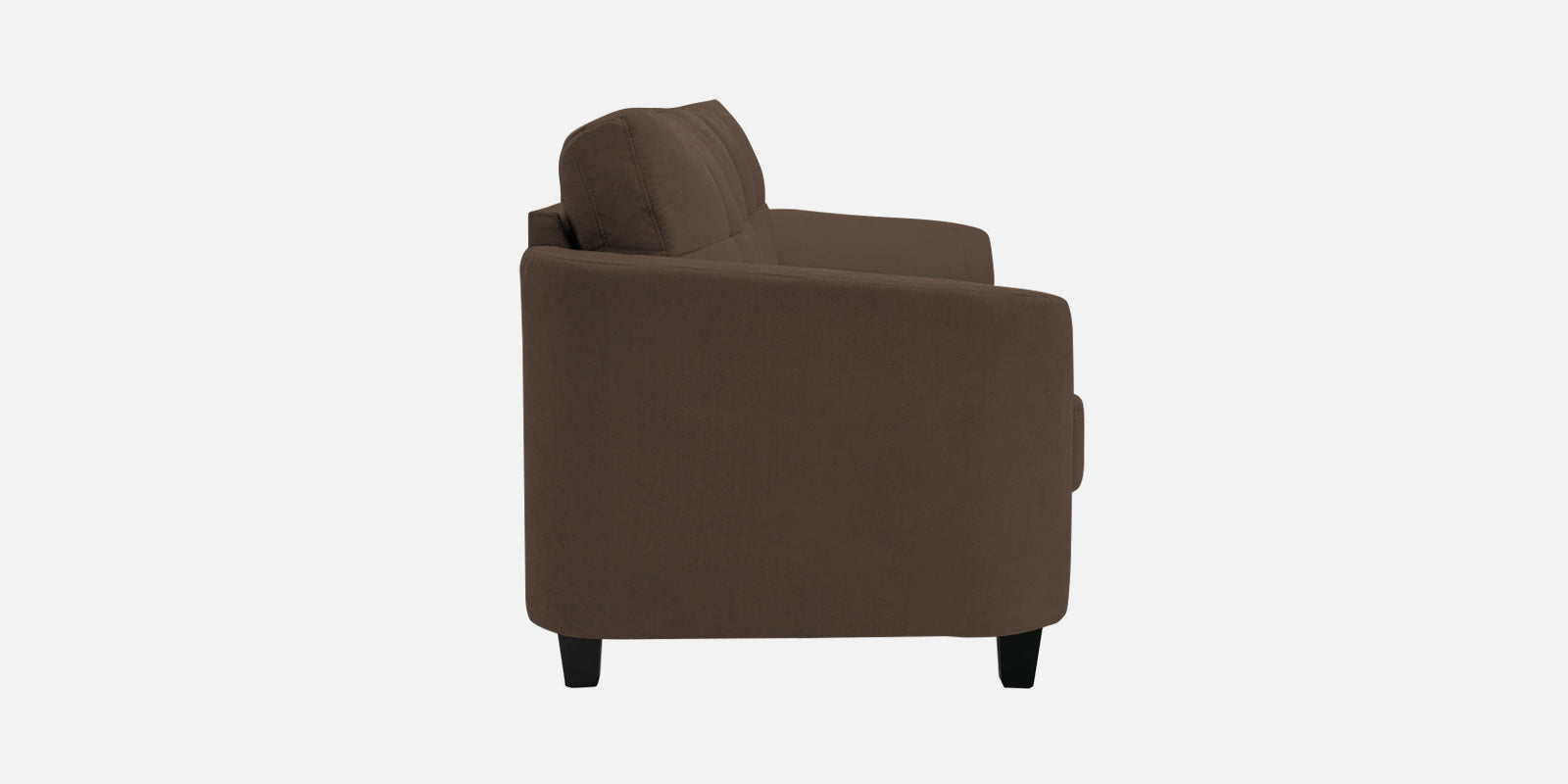 Mulan Fabric 3 Seater Sofa In Rose Brown Colour - Febonic Living