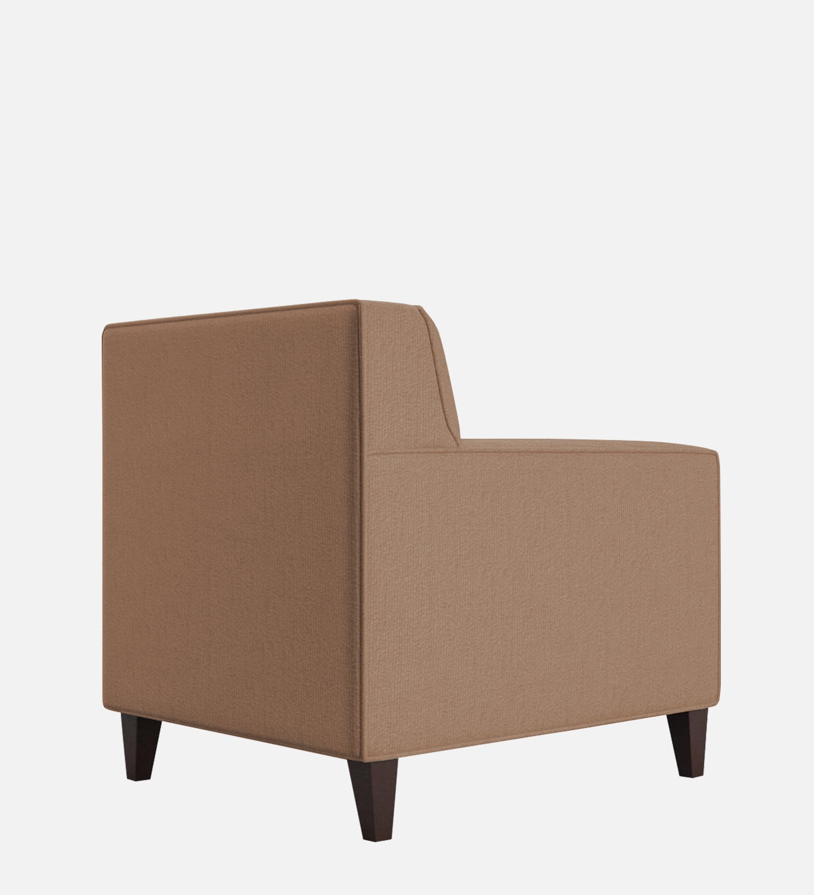 Miller Fabric 1 Seater Sofa In Cosmic Beige Colour - Febonic Living