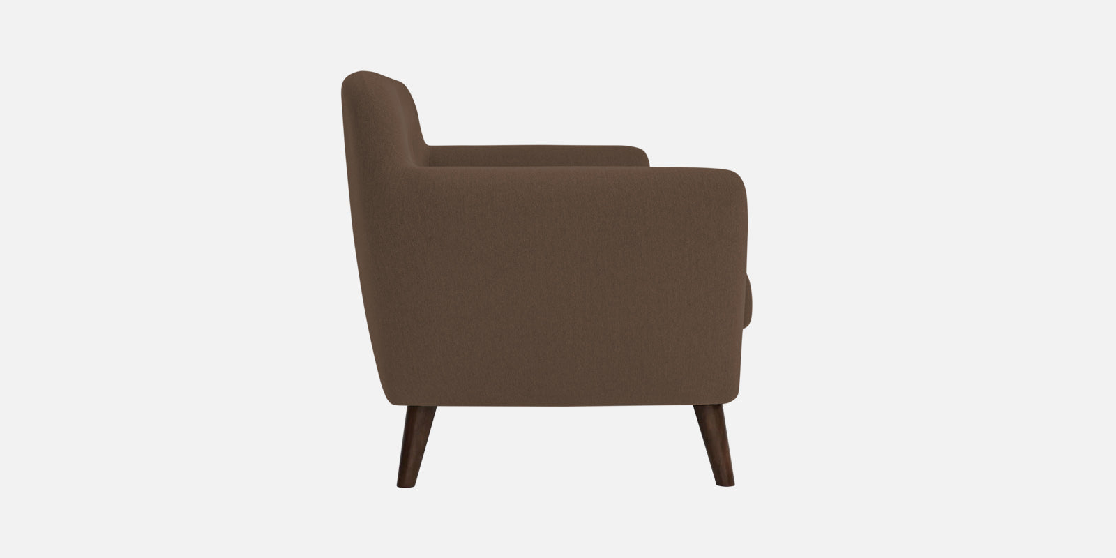 Goofy Fabric 2 Seater Sofa In Rosy Brown Colour - Febonic Living