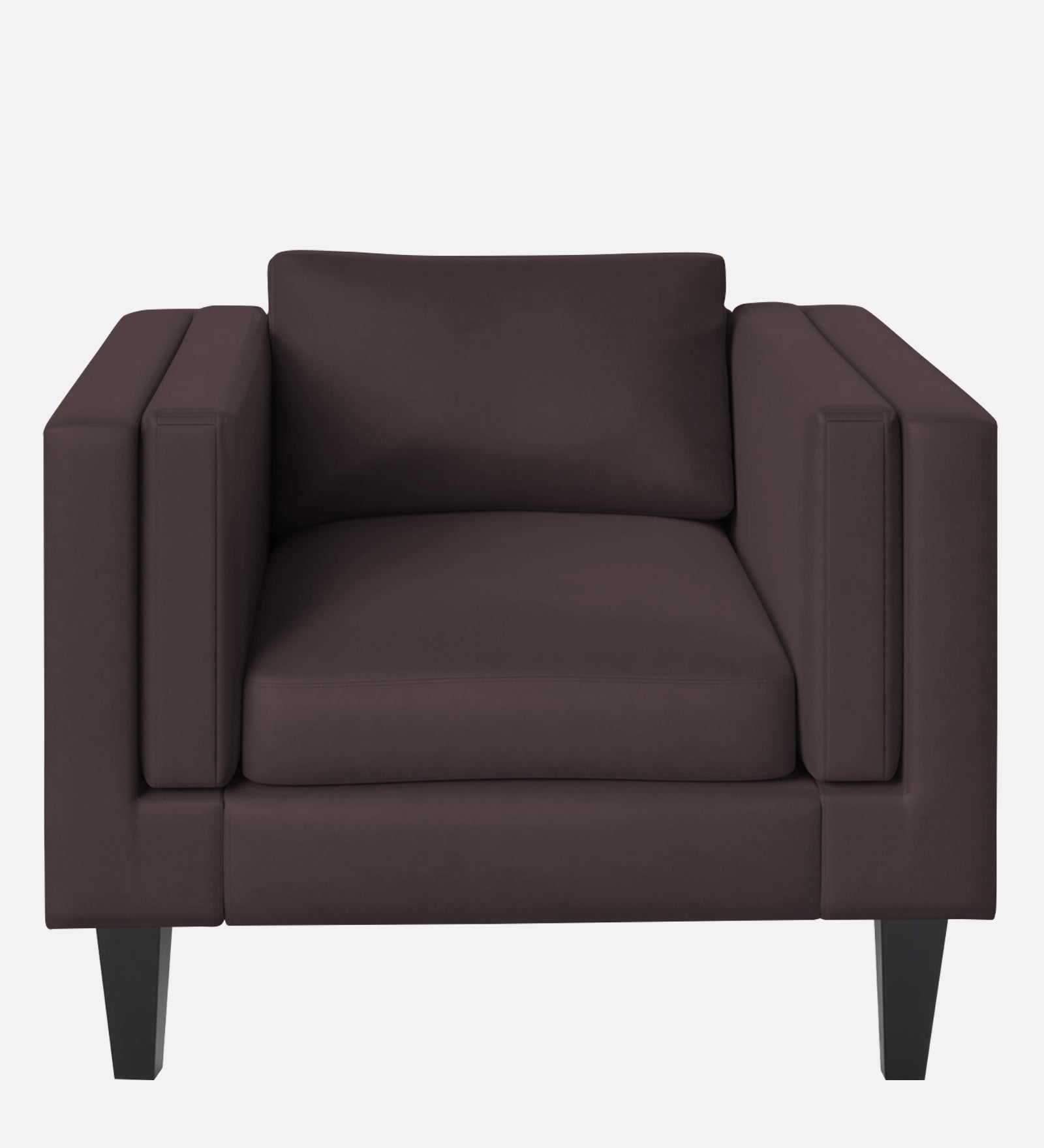 Jasper Velvet 1 Seater Sofa In Mocha Brown Colour - Febonic Living