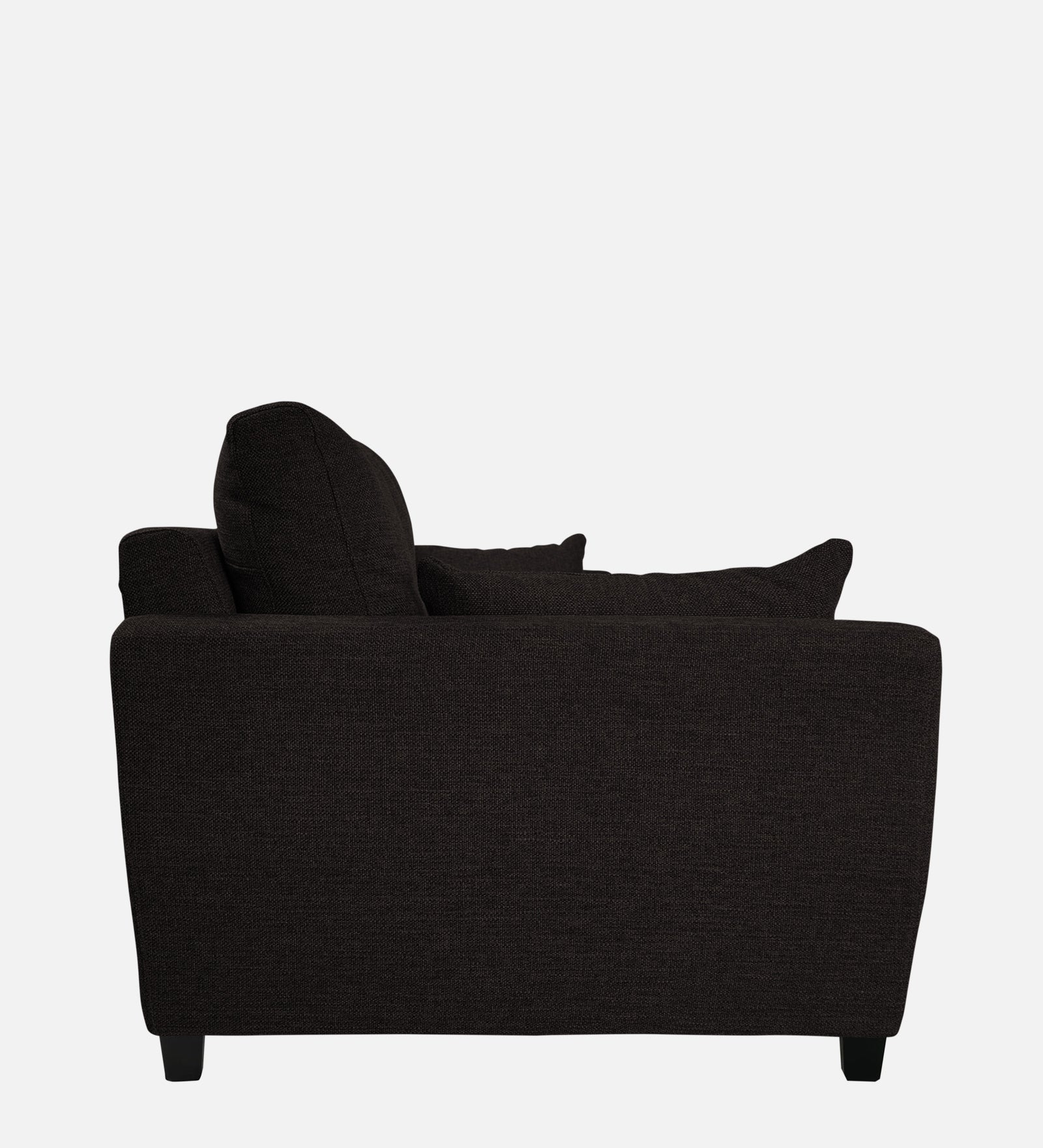 Mario Fabric 1 Seater Sofa In Cara Brown Colour - Febonic Living