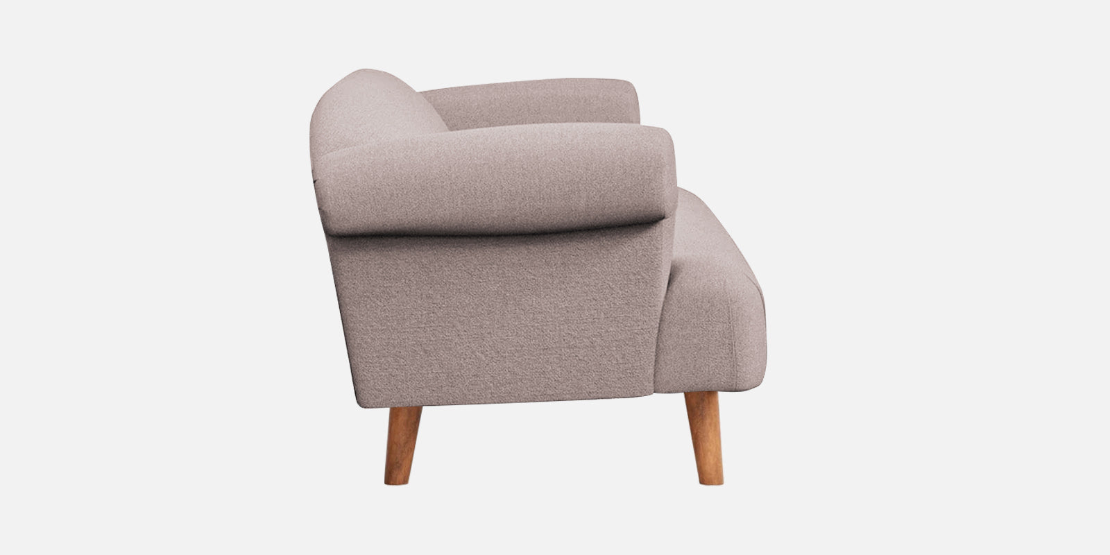 Barber Fabric 2 Seater Sofa In Almond Beige Colour - Febonic Living