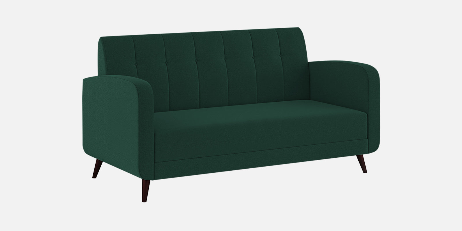 Wiki Velvet 3 Seater Sofa In Forest Green Colour - Febonic Living