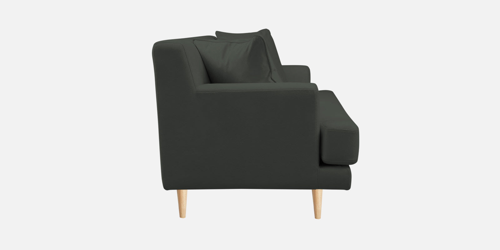 Woody Fabric 2 Seater Sofa In I-Land Green Colour - Febonic Living