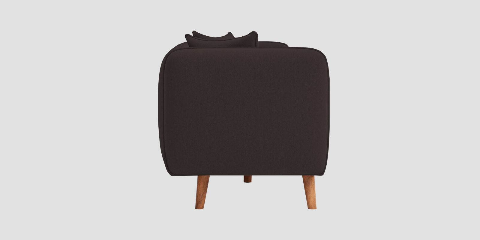 Reva Fabric 3 Seater Sofa In Pebble Brown Colour - Febonic Living