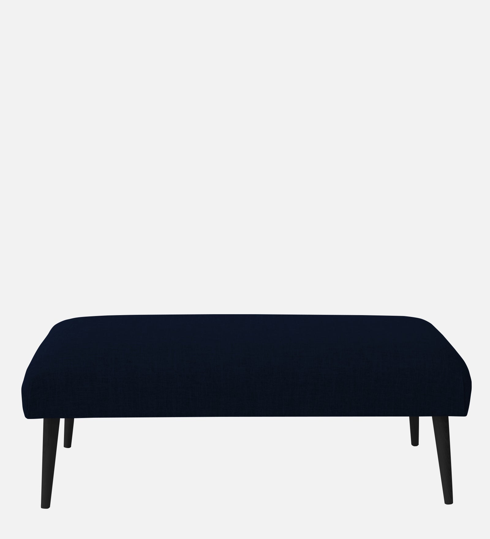Adon Velvet Bench In Dark Blue Colour - Febonic Living