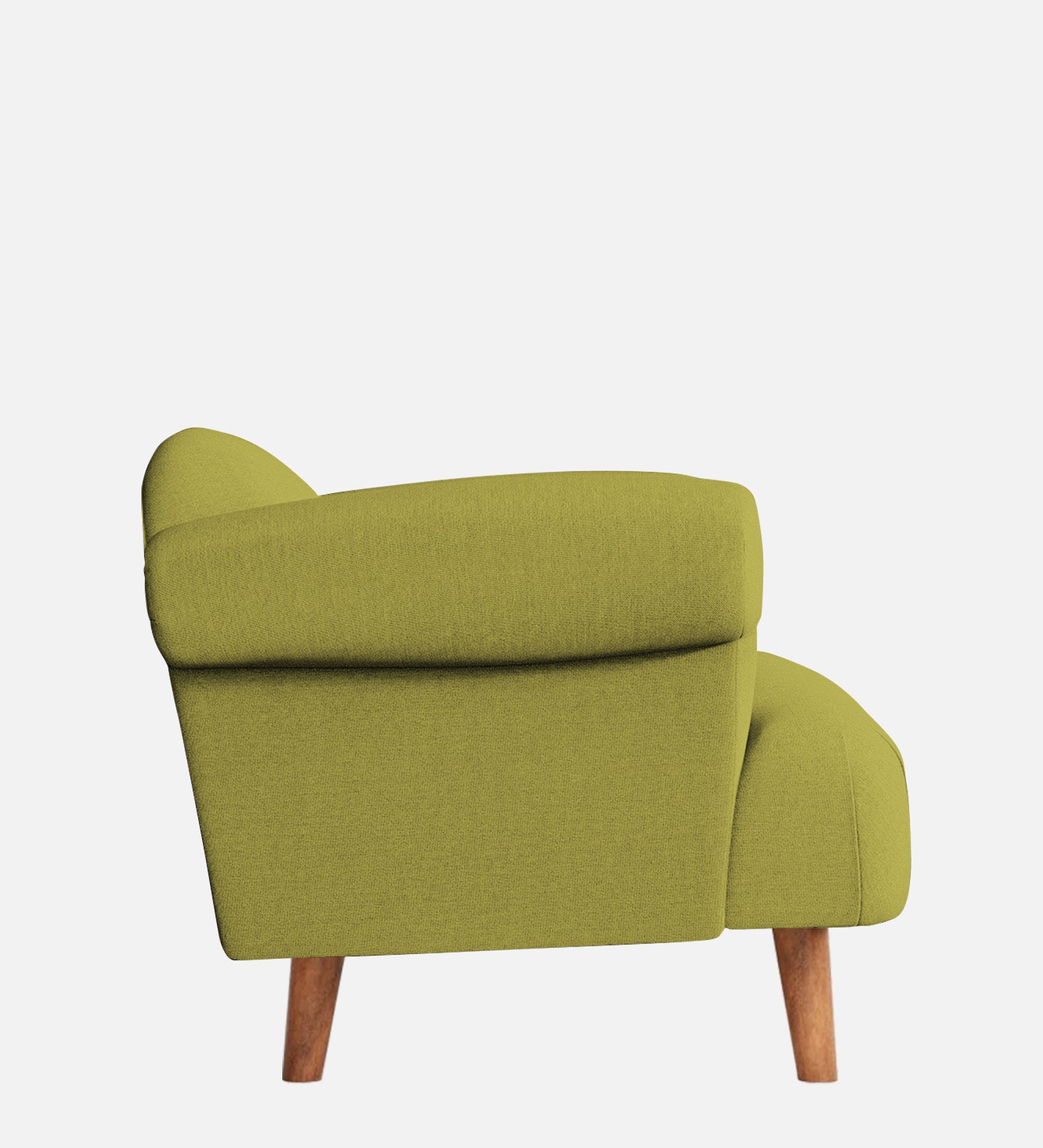 Barber Fabric 1 Seater Sofa In Kelly Green Colour - Febonic Living