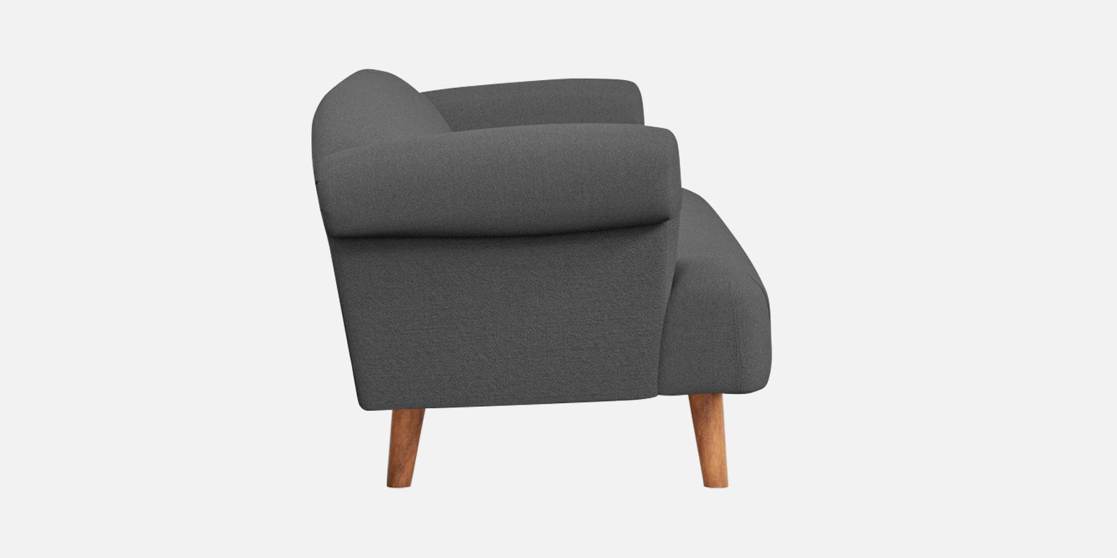 Barber Fabric 2 Seater Sofa In Stone Grey Colour - Febonic Living