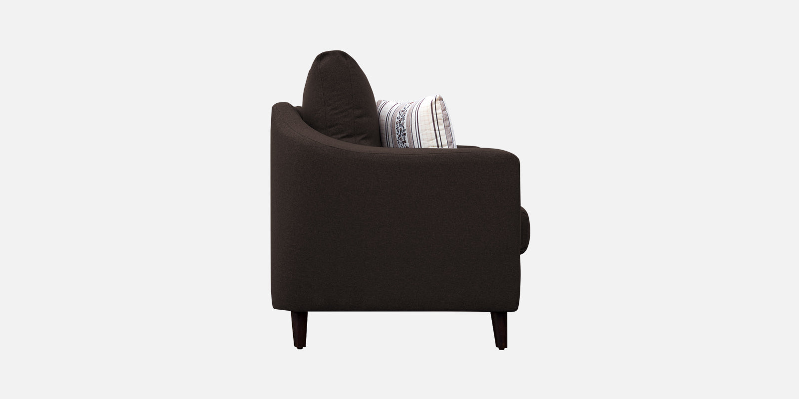Kevin Fabric 2 Seater Sofa In Coffee Brown Colour - Febonic Living