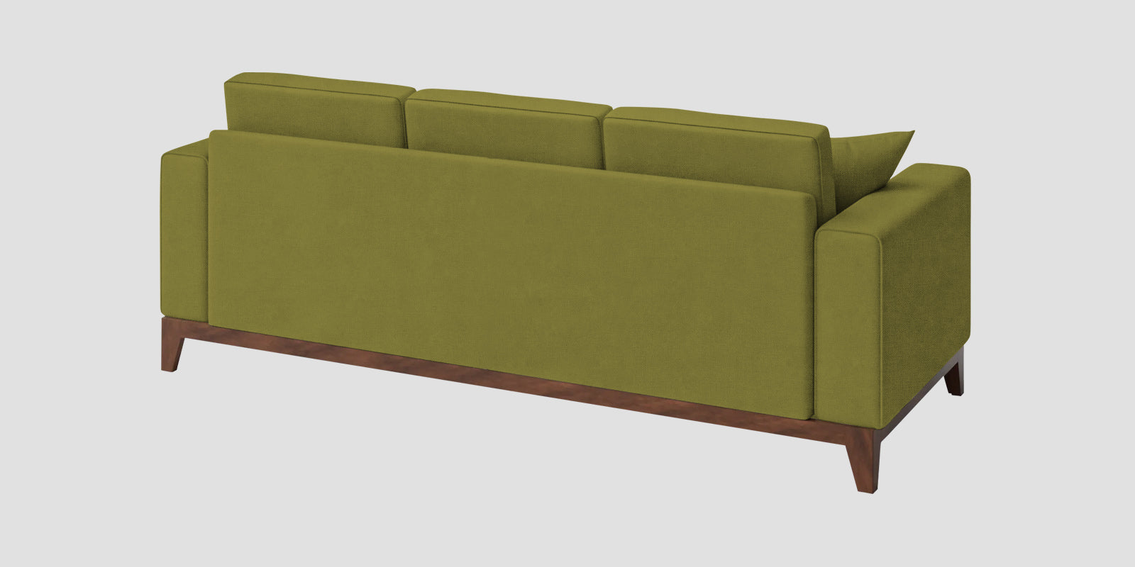 Luca Fabric 3 Seater Sofa In Kelly Green Colour - Febonic Living