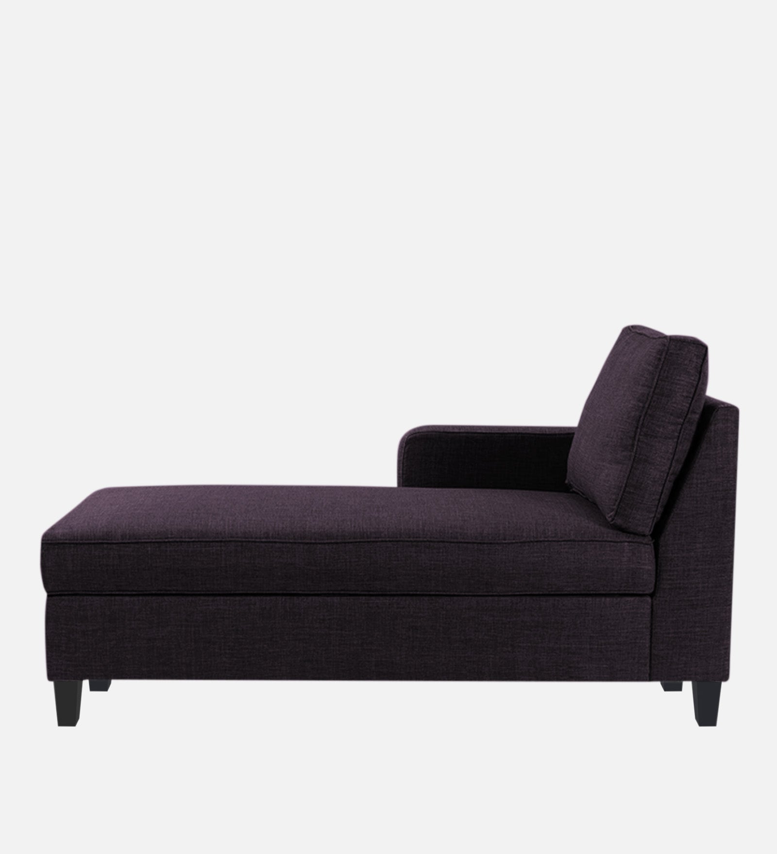 Harry Fabric LHS Chaise Lounger In Cara Brown Colour - Febonic Living