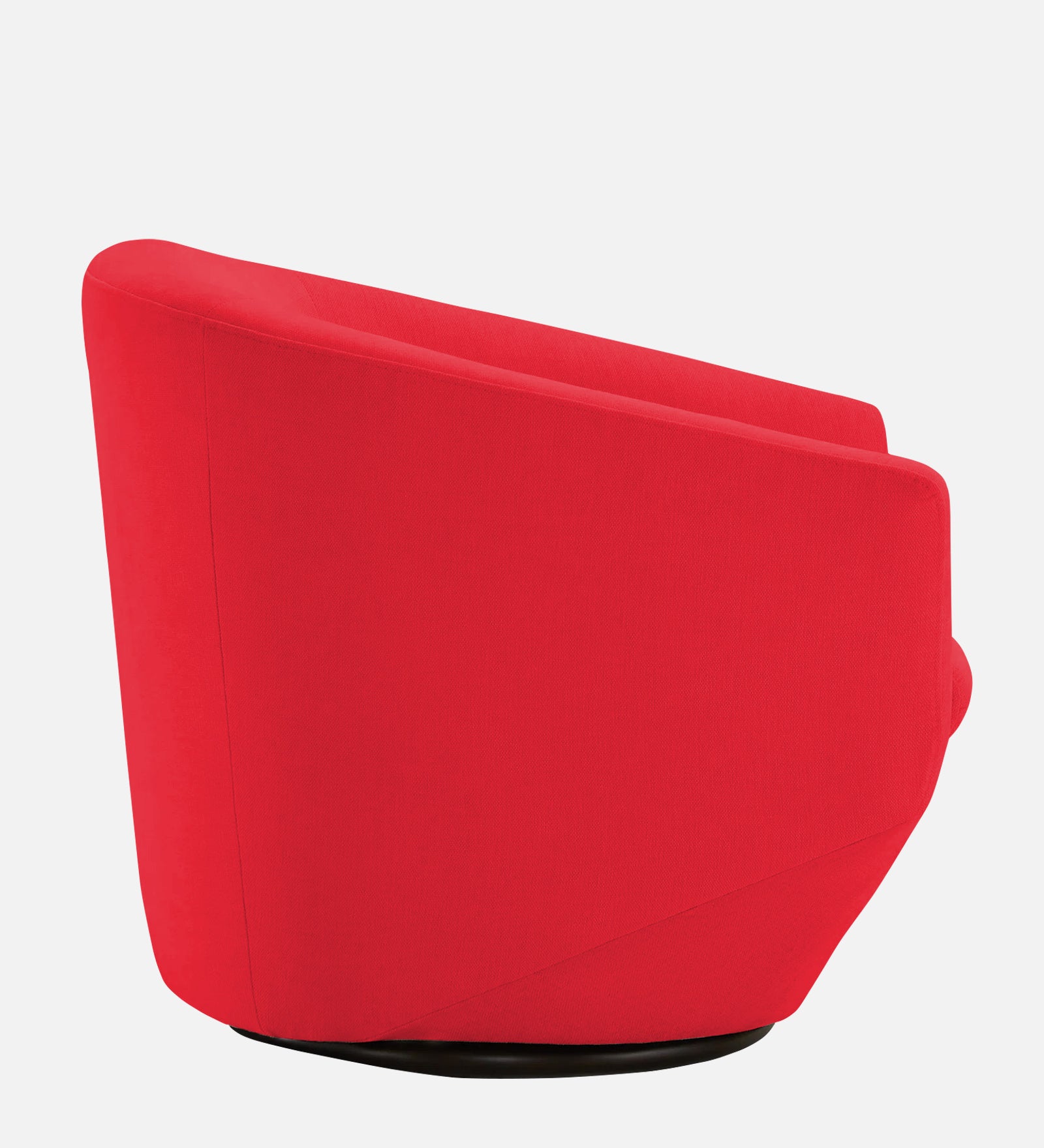 Haddie Velvet Swivel Chair In Ox Blood Maroon Colour - Febonic Living
