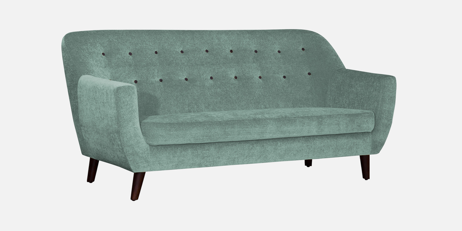 German Fabric 3 Seater Sofa In Suka blue Colour - Febonic Living