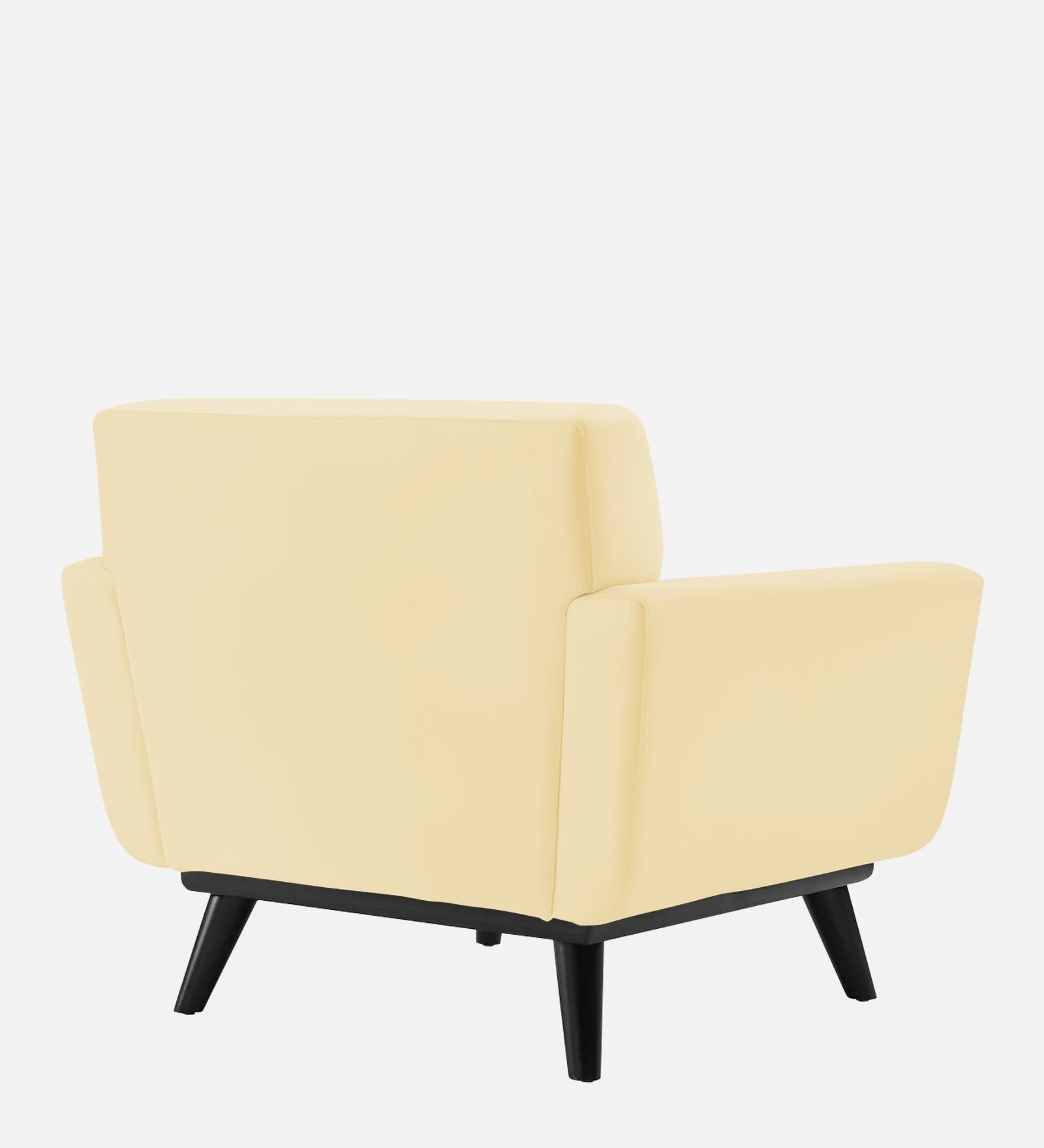 Tucker Velvet 1 Seater Sofa In Sandy Beige Colour - Febonic Living