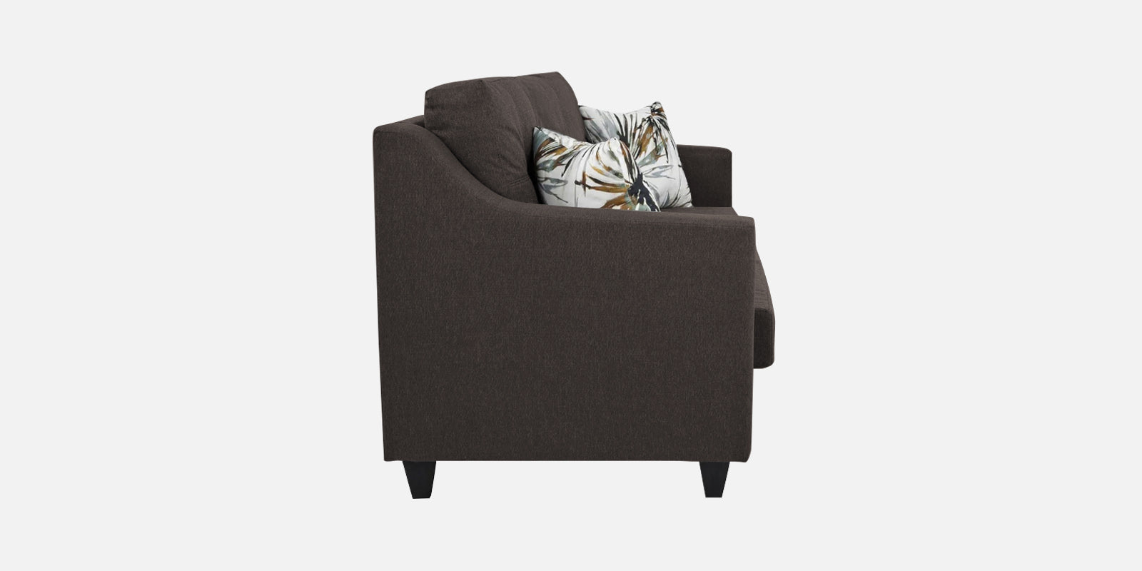 Welly Fabric 2 Seater Sofa In Caspa Brown Colour - Febonic Living
