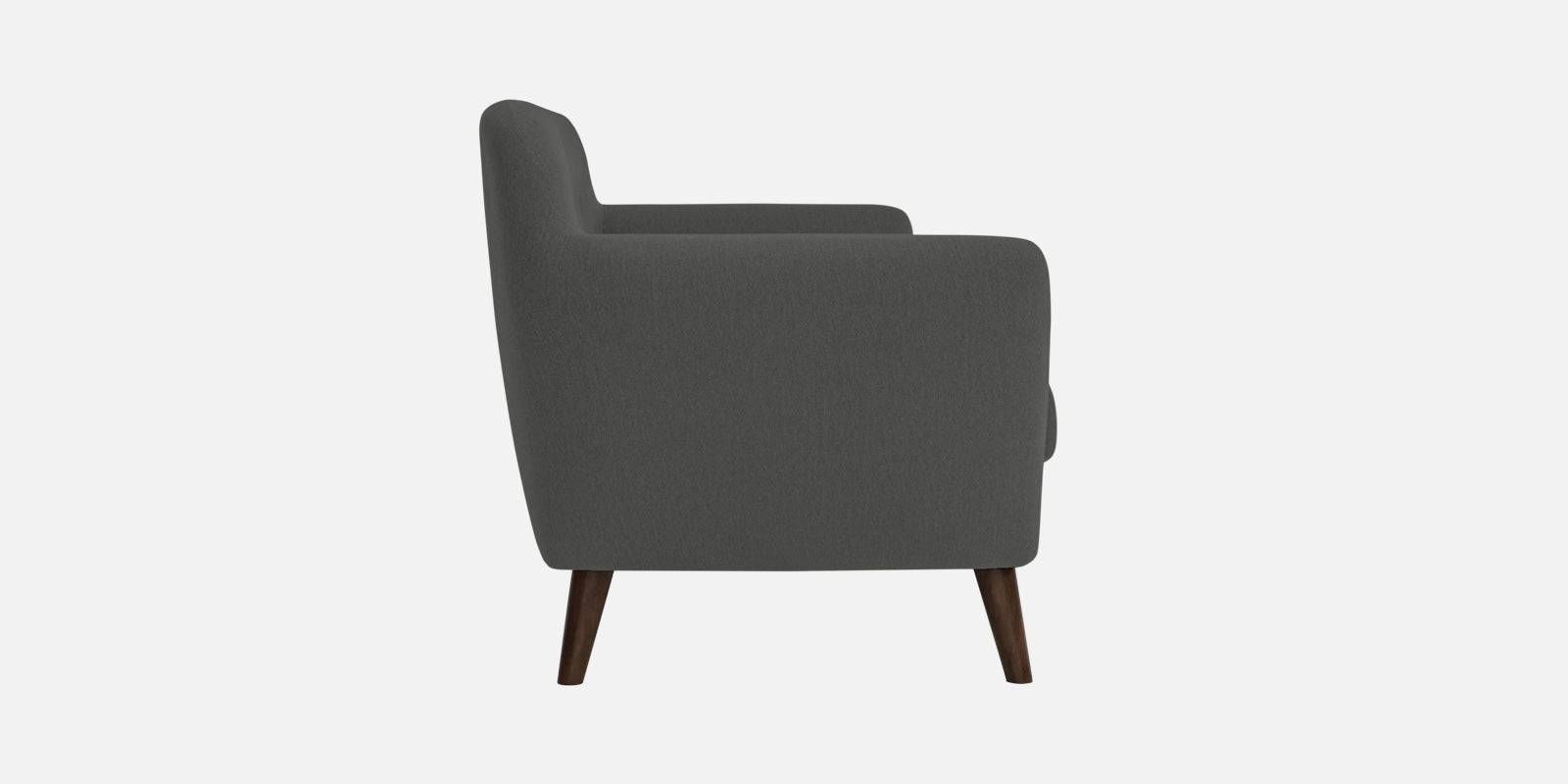 Goofy Fabric 2 Seater Sofa In Stone Grey Colour - Febonic Living